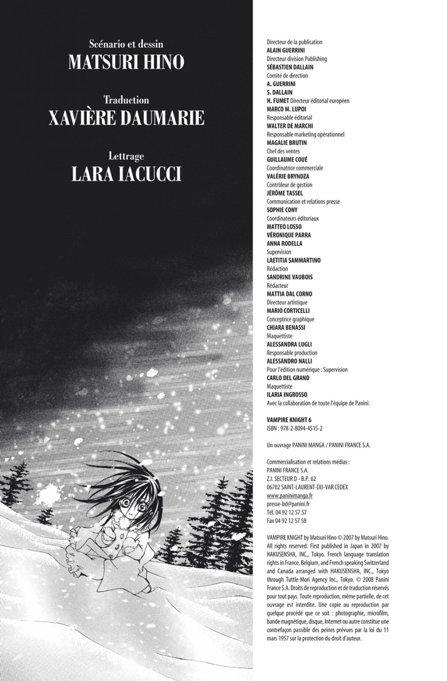 Read Vampire Knight vf Manga Online