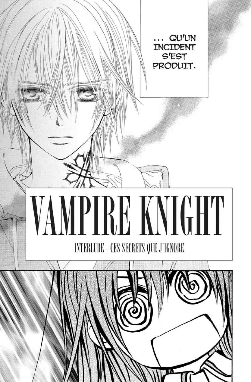Read Vampire Knight vf Manga Online