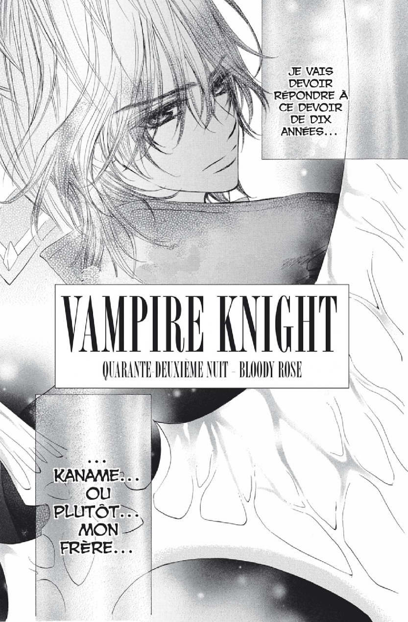 Read Vampire Knight vf Manga Online