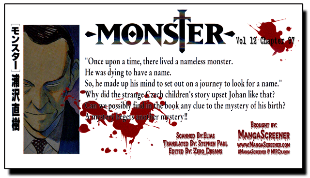 Read Монстр манга читать онлайн на русском — Все главы Monster Наоки Урасавы Manga Online