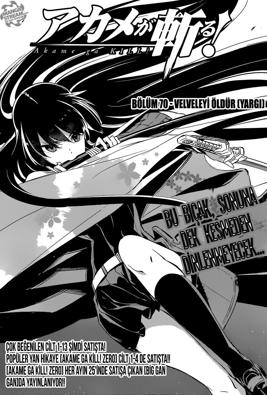 Read Akame ga KILL Tr Manga Online