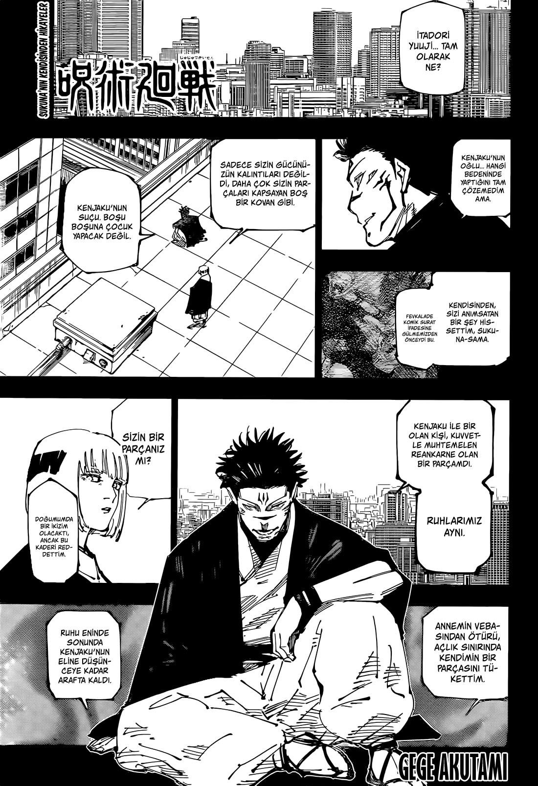 Read Jujutsu Kaisen TR Manga Online