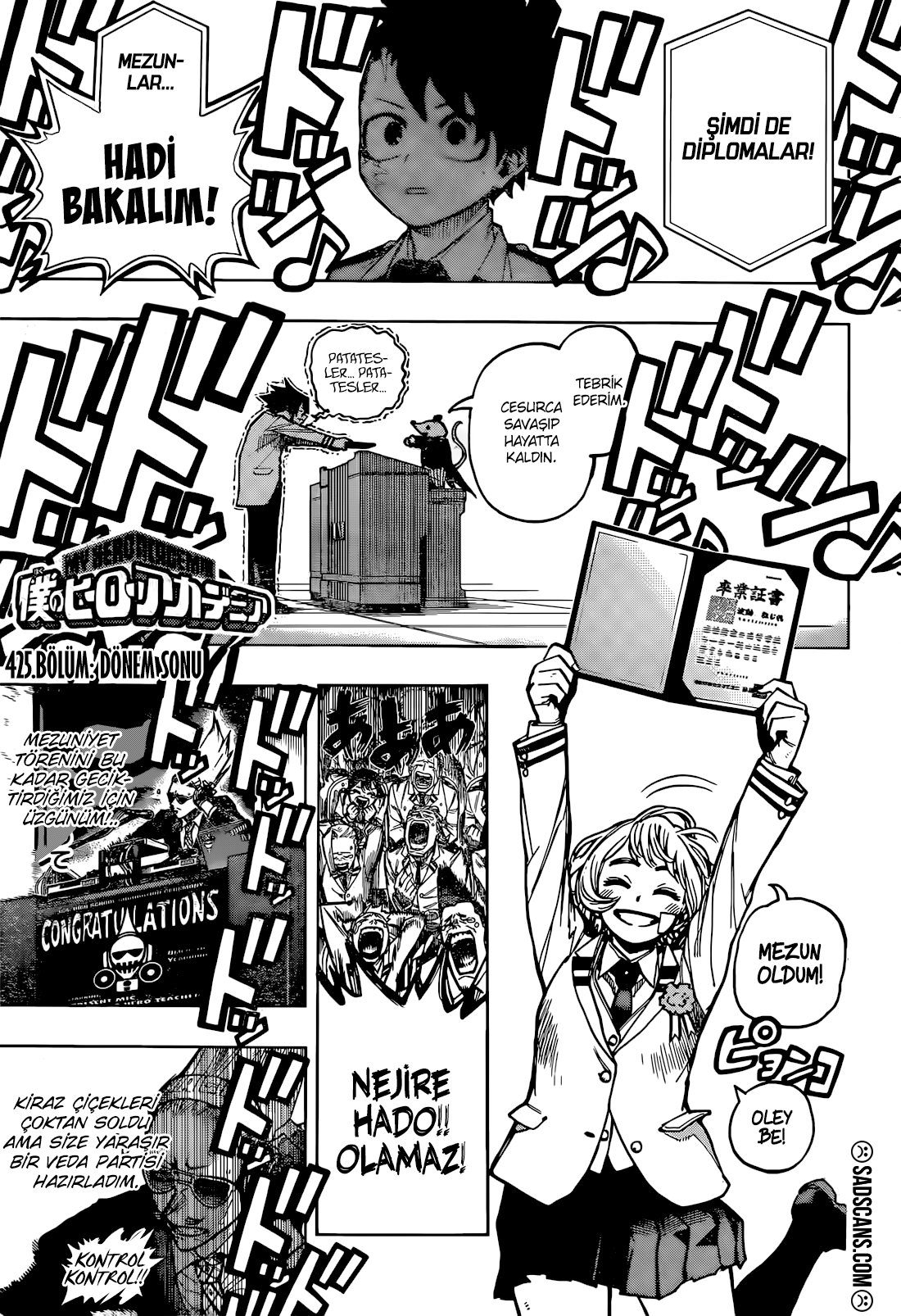 Read My Hero Academia TR Manga Online