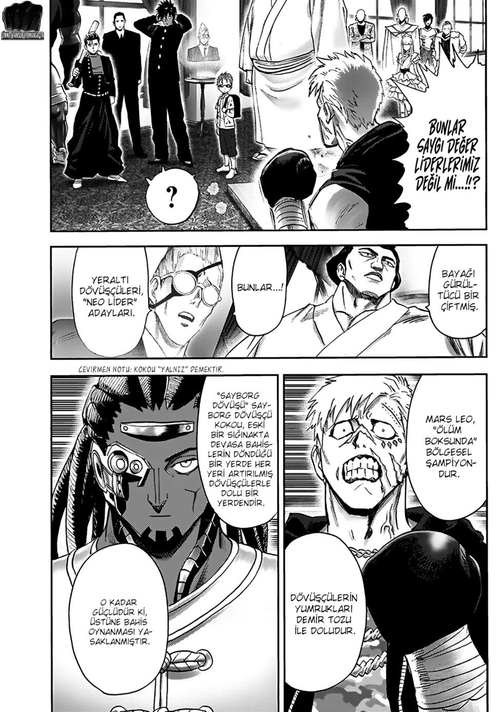 Read One Punch-Man TR Manga Online