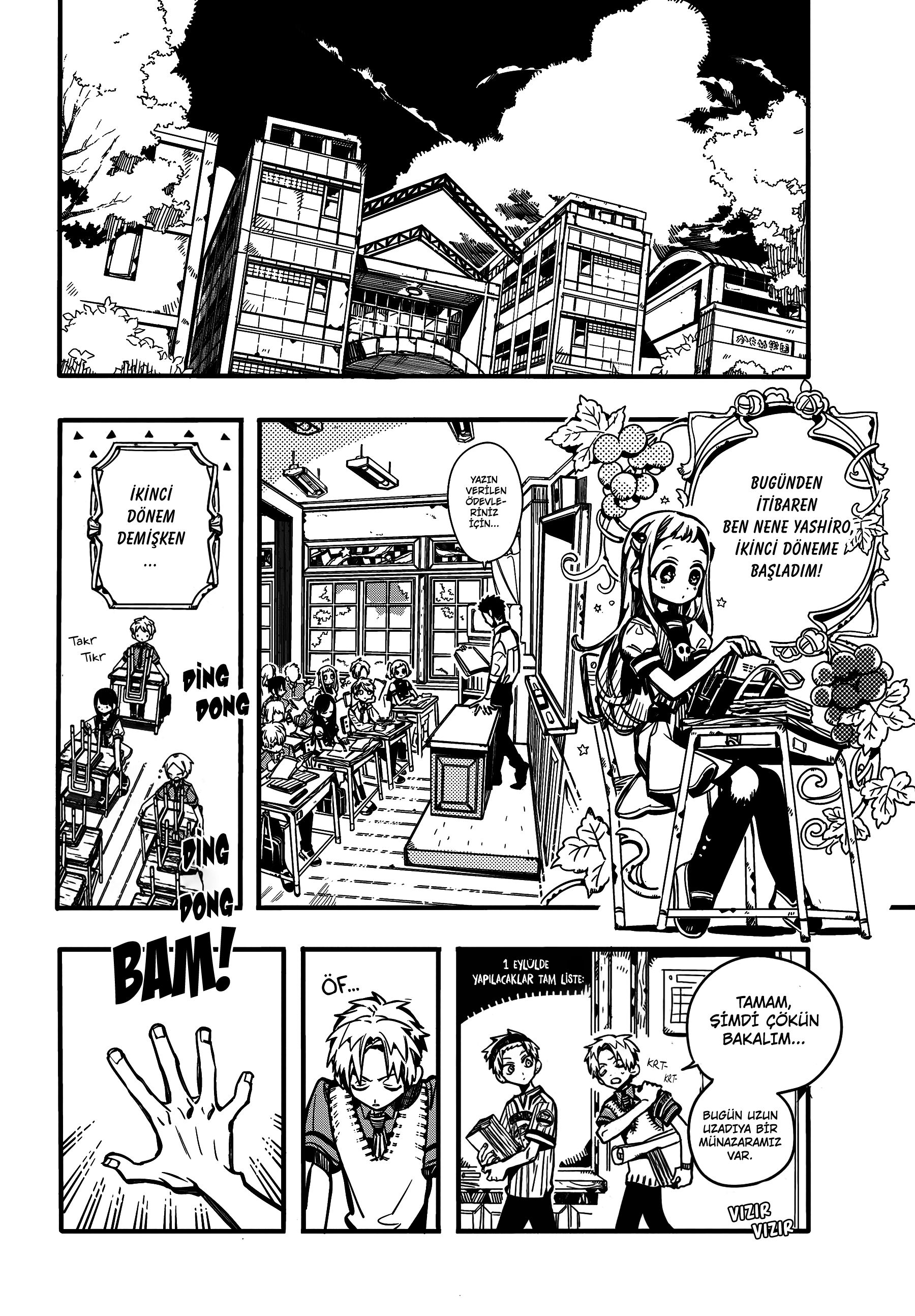 Read Toilet-bound Hanako-kun Türkçe Manga Oku - Güncel Bölümler Manga Online