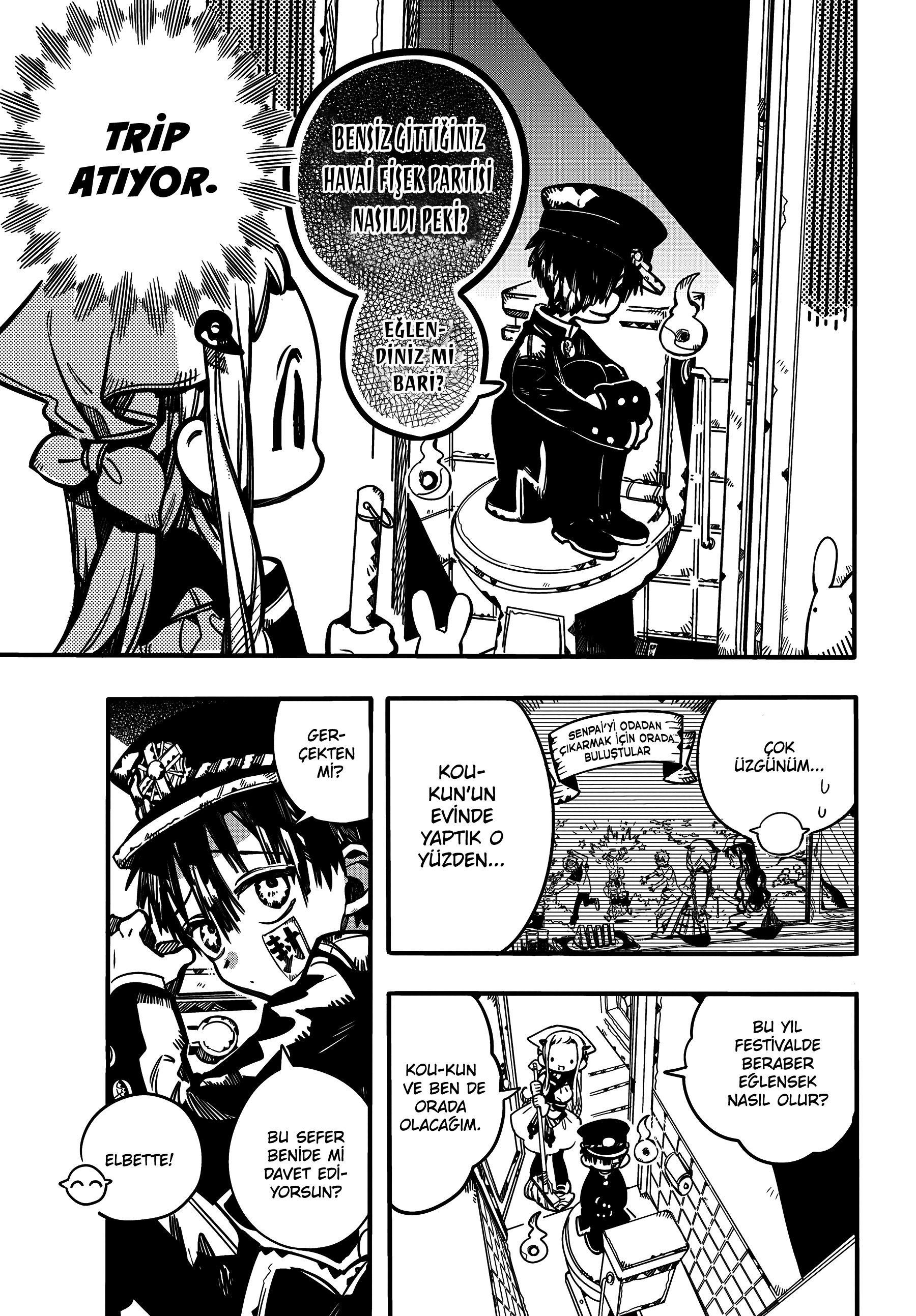 Read Toilet-bound Hanako-kun Türkçe Manga Oku - Güncel Bölümler Manga Online