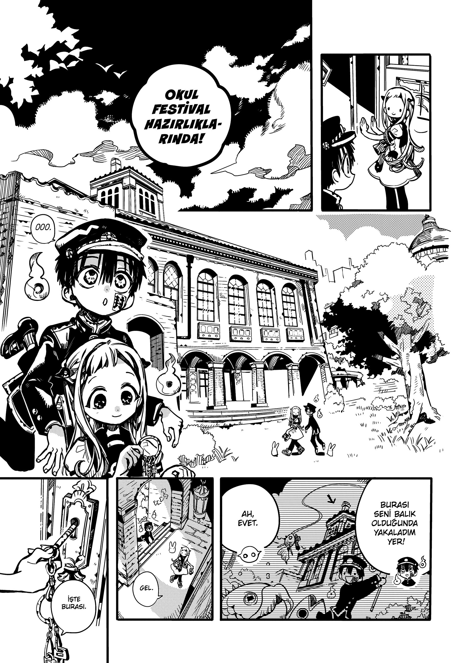 Read Toilet-bound Hanako-kun Türkçe Manga Oku - Güncel Bölümler Manga Online