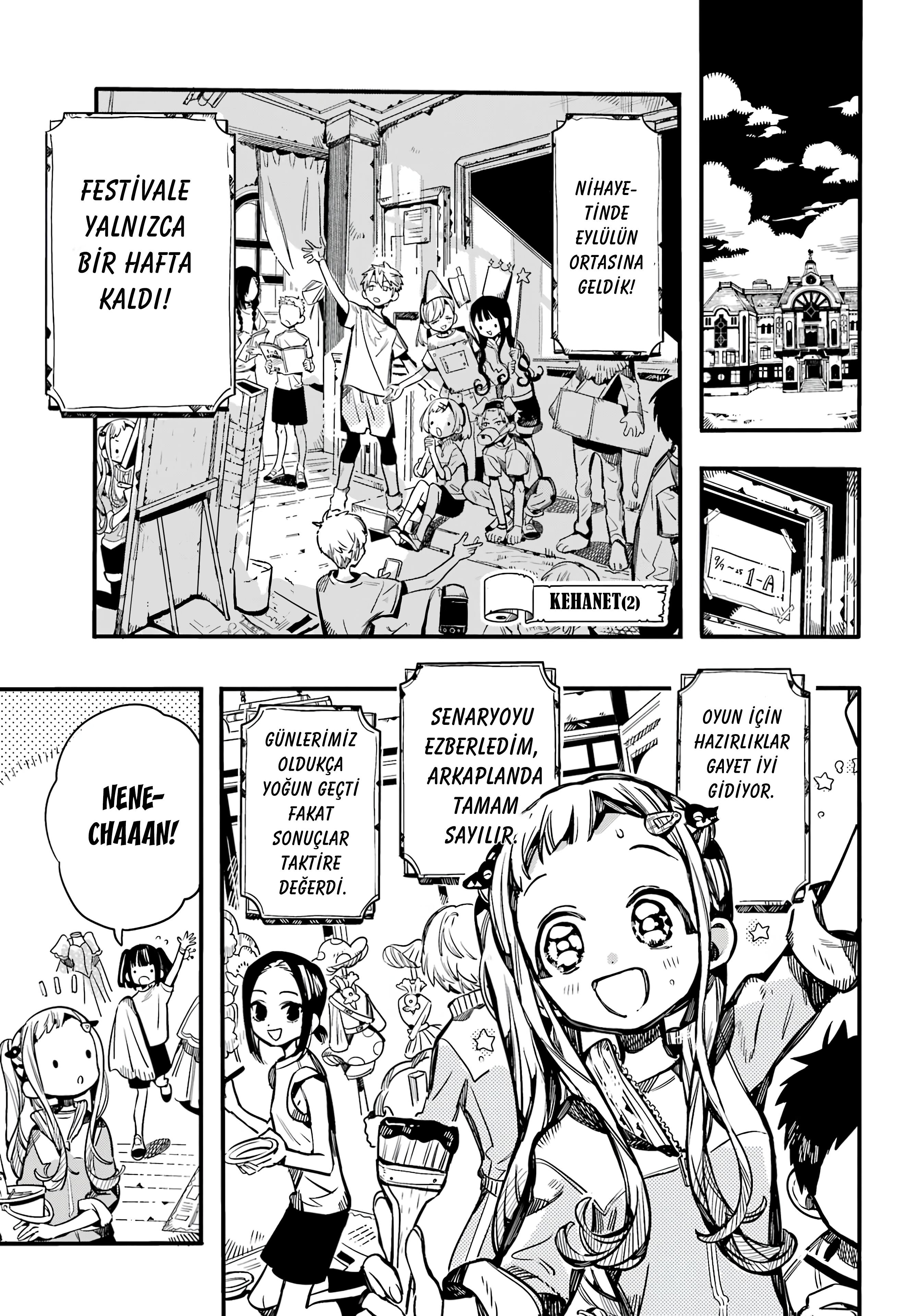 Read Toilet-bound Hanako-kun Türkçe Manga Oku - Güncel Bölümler Manga Online