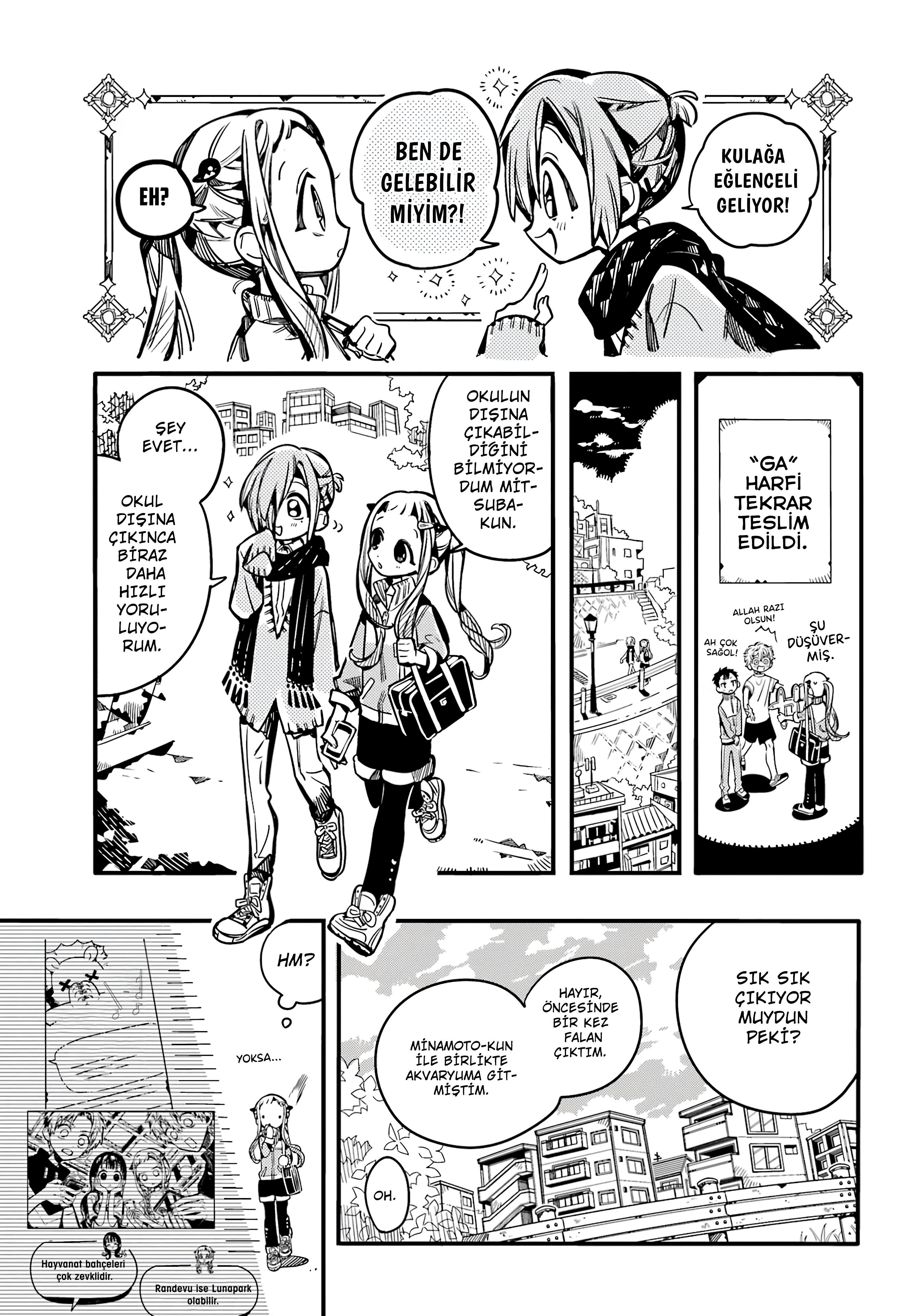 Read Toilet-bound Hanako-kun Türkçe Manga Oku - Güncel Bölümler Manga Online