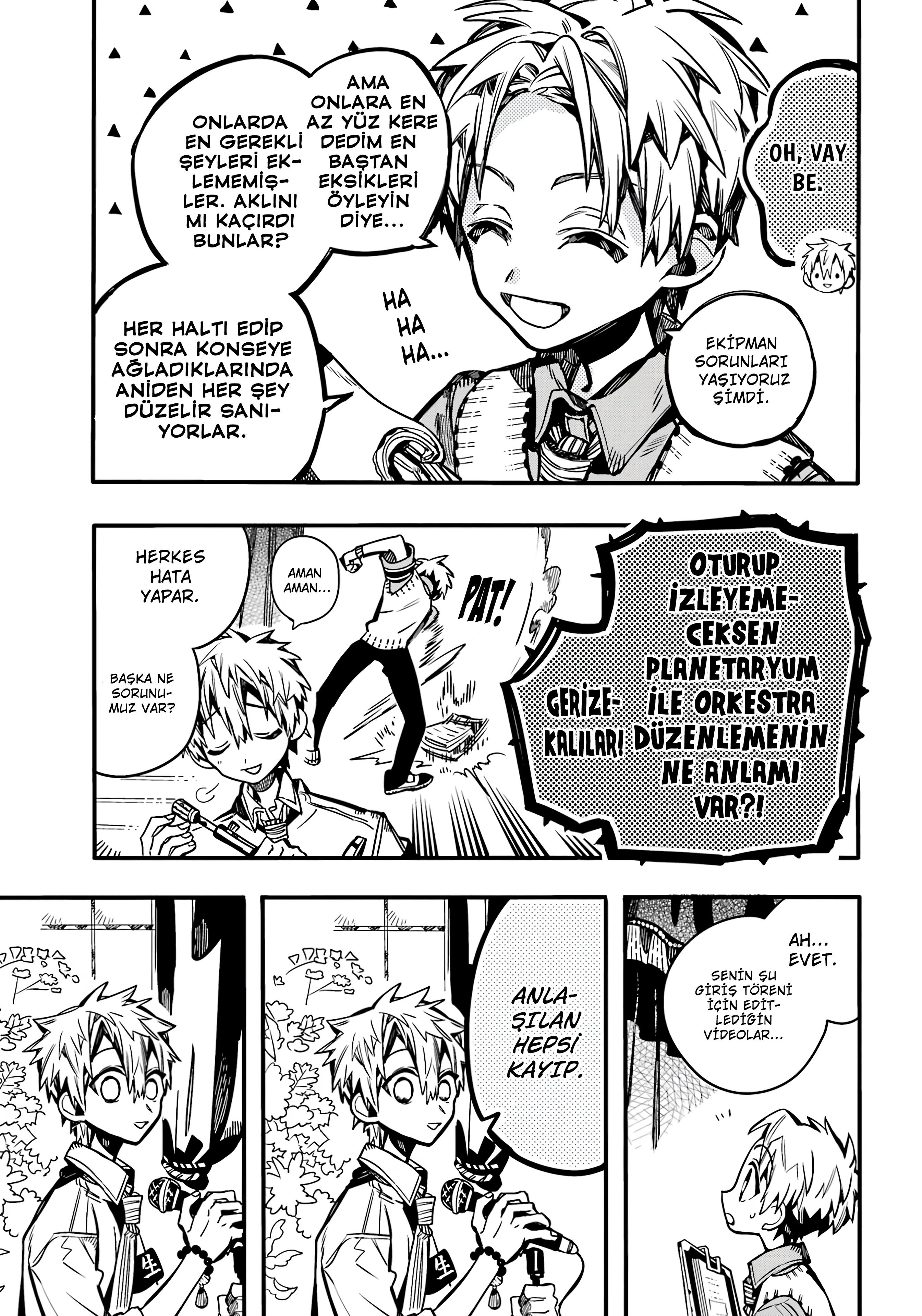 Read Toilet-bound Hanako-kun Türkçe Manga Oku - Güncel Bölümler Manga Online