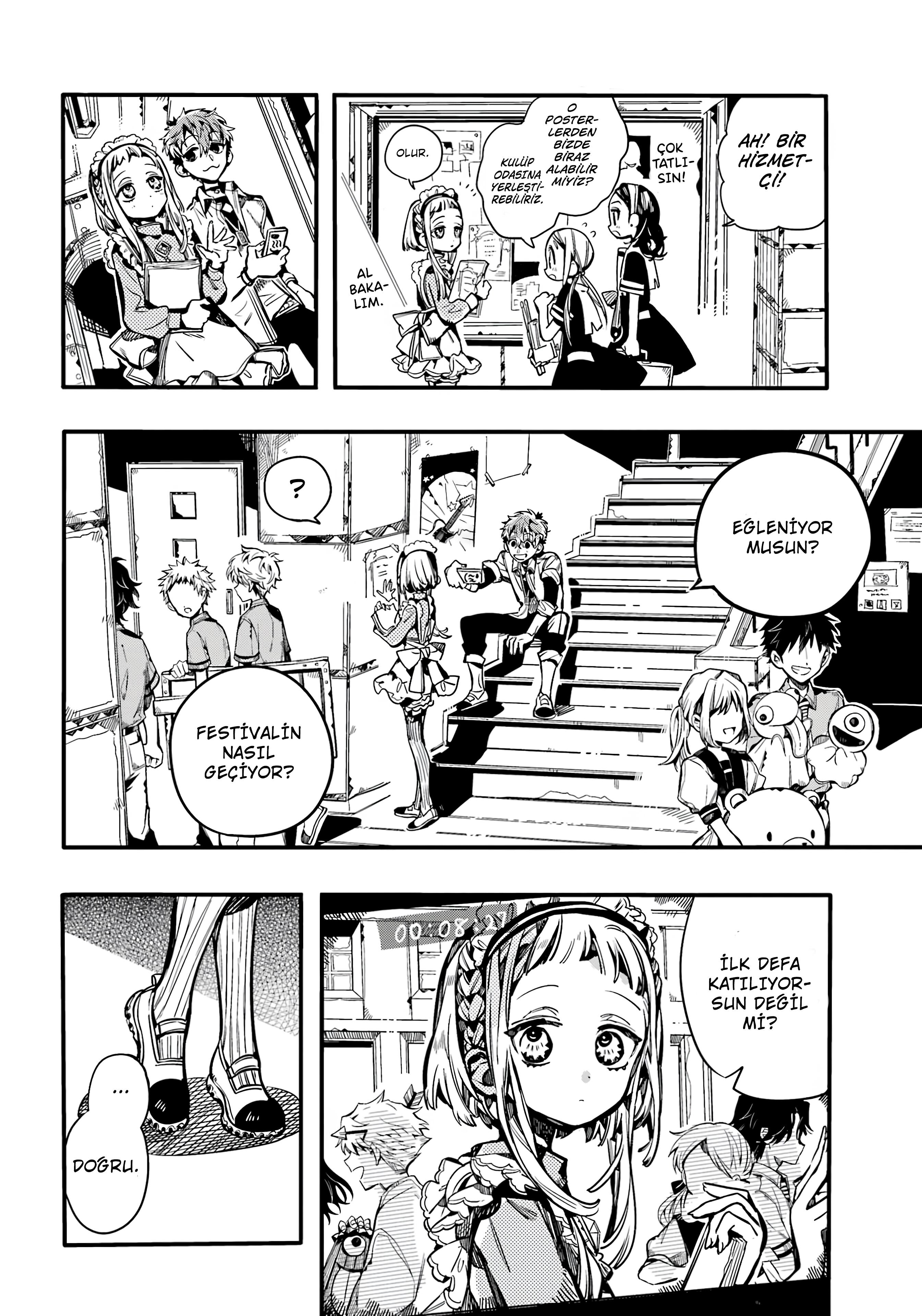 Read Toilet-bound Hanako-kun Türkçe Manga Oku - Güncel Bölümler Manga Online