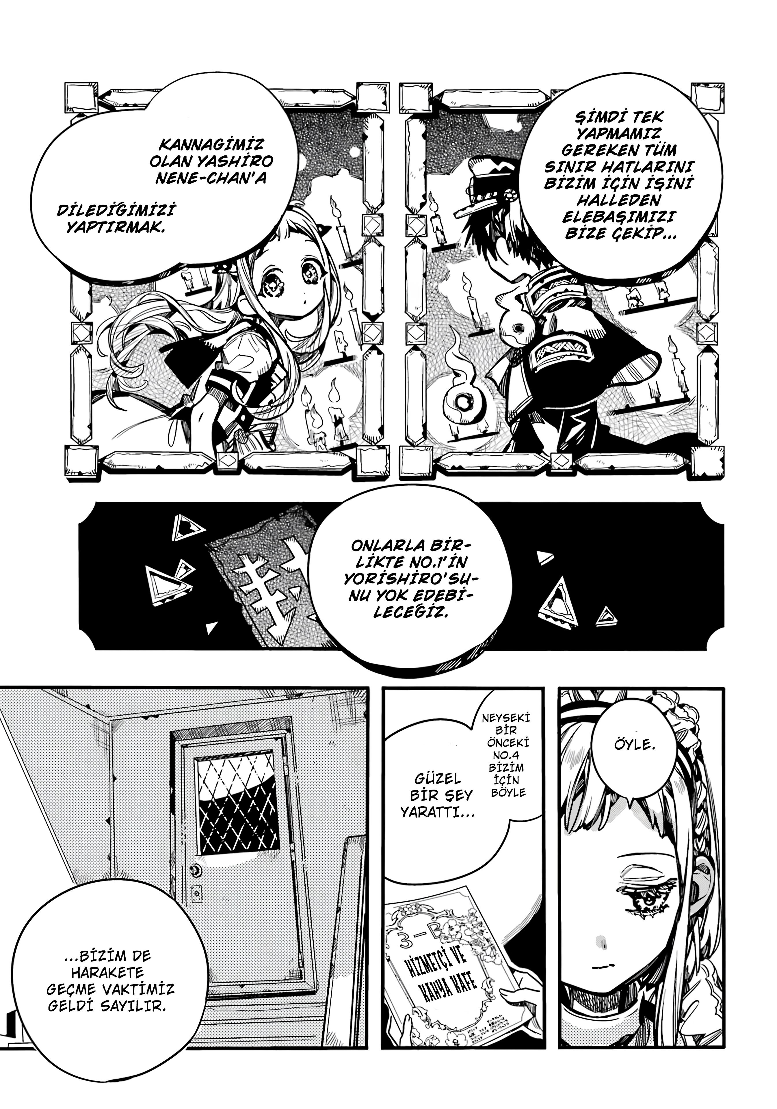 Read Toilet-bound Hanako-kun Türkçe Manga Oku - Güncel Bölümler Manga Online