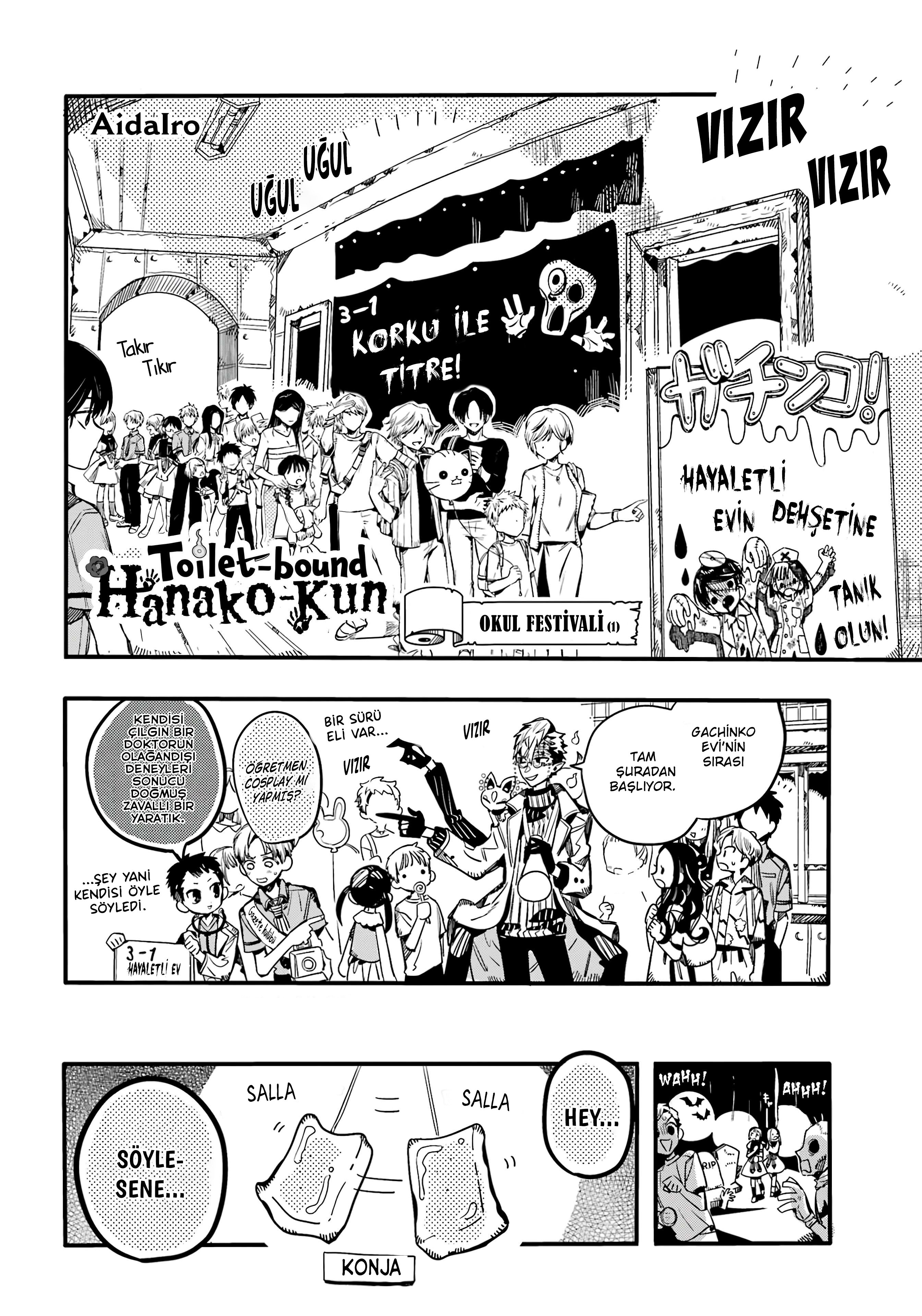 Read Toilet-bound Hanako-kun Türkçe Manga Oku - Güncel Bölümler Manga Online
