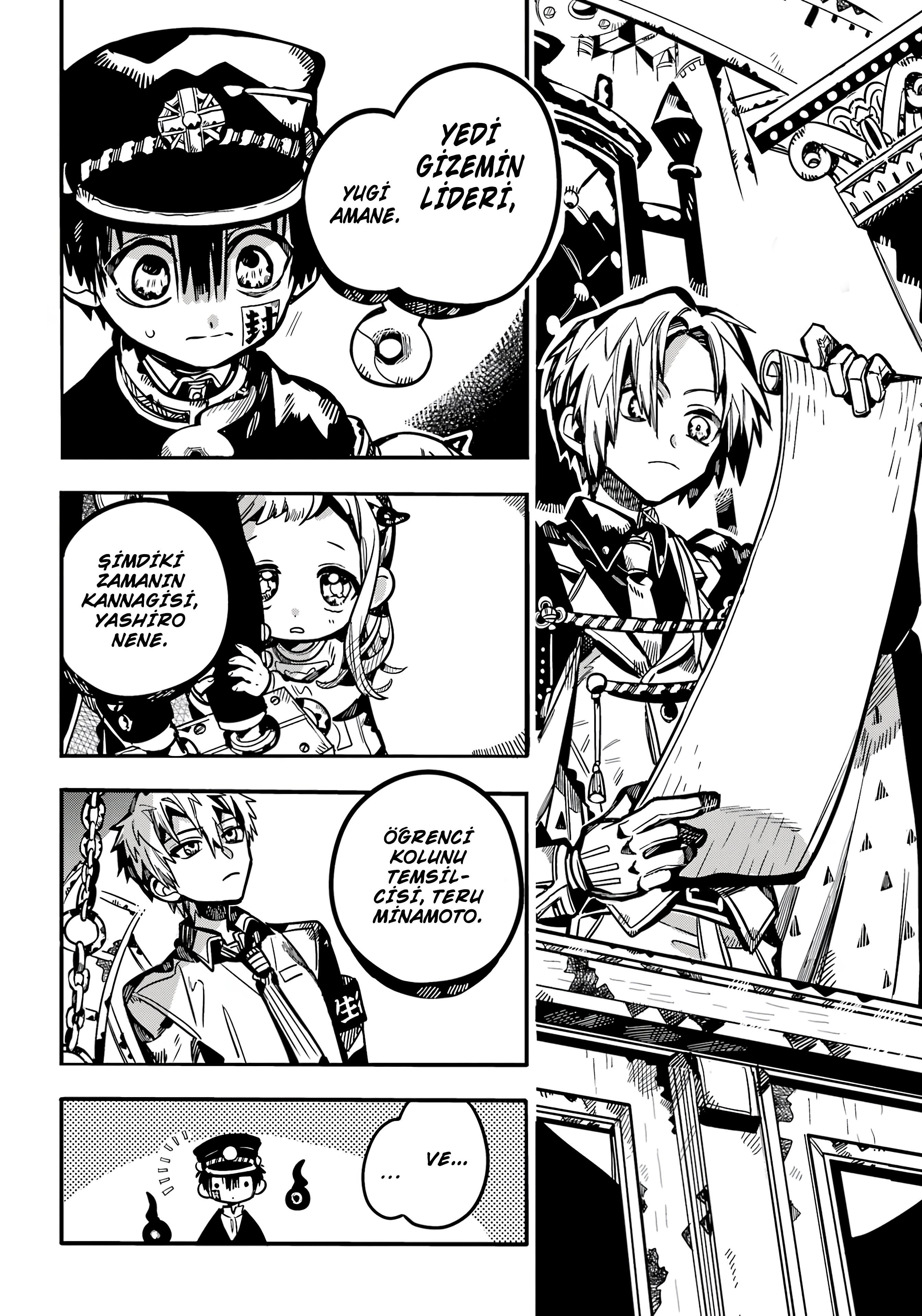 Read Toilet-bound Hanako-kun Türkçe Manga Oku - Güncel Bölümler Manga Online