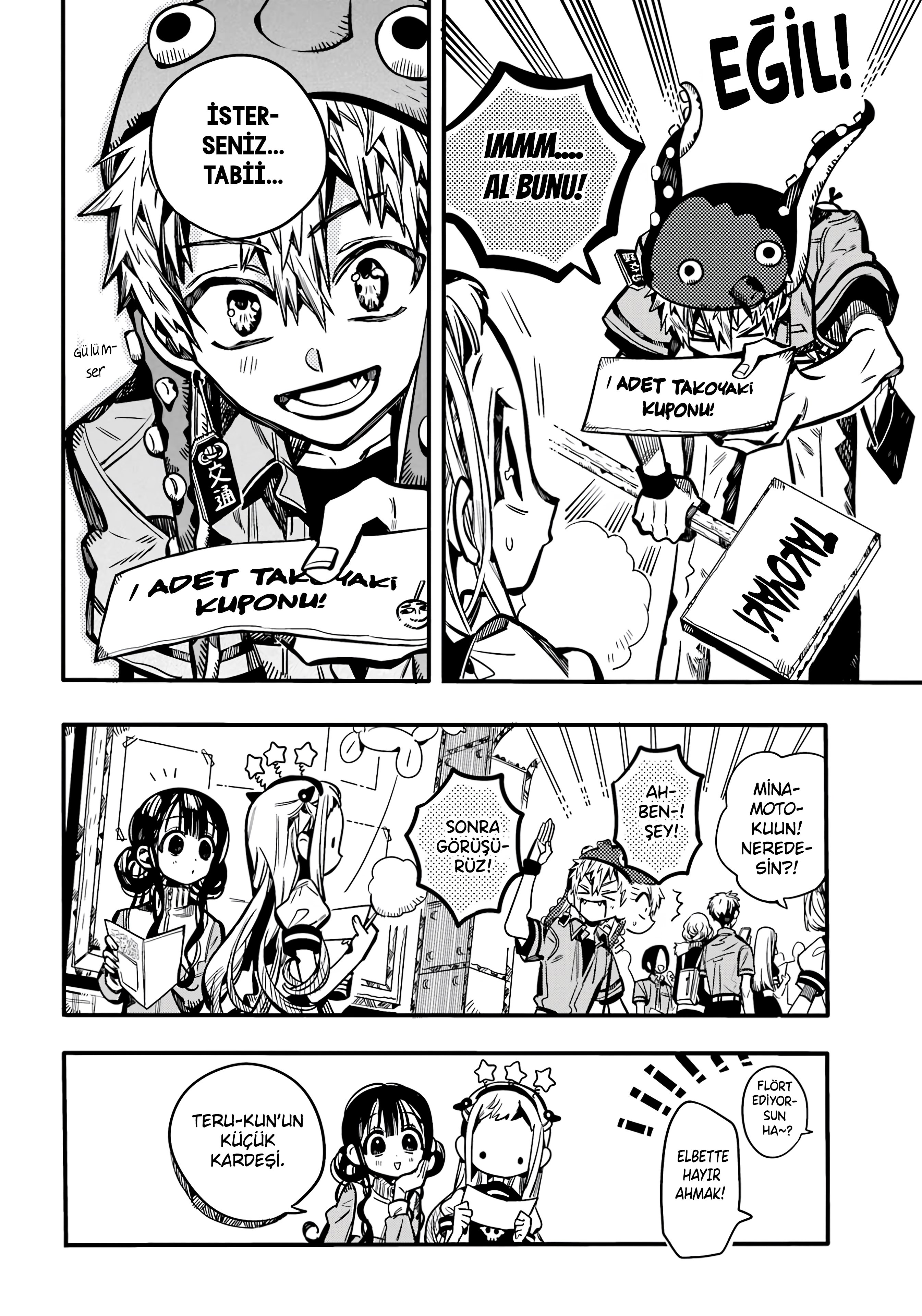 Read Toilet-bound Hanako-kun Türkçe Manga Oku - Güncel Bölümler Manga Online