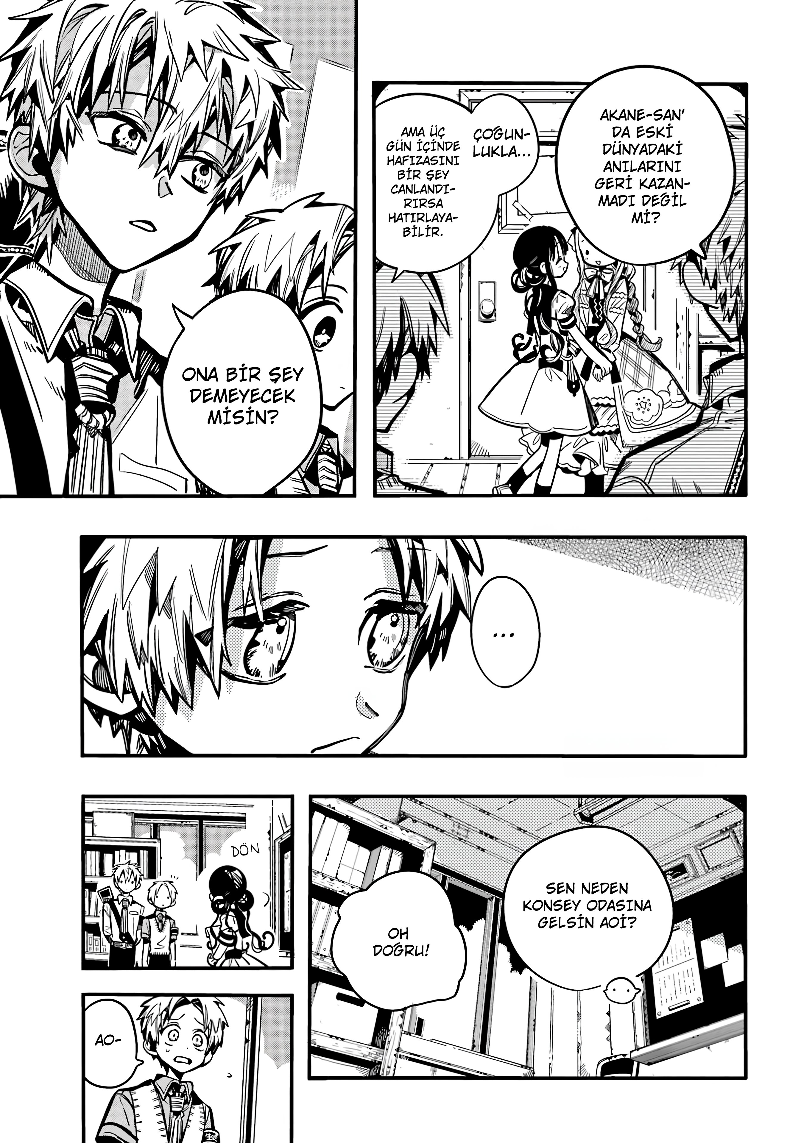 Read Toilet-bound Hanako-kun Türkçe Manga Oku - Güncel Bölümler Manga Online