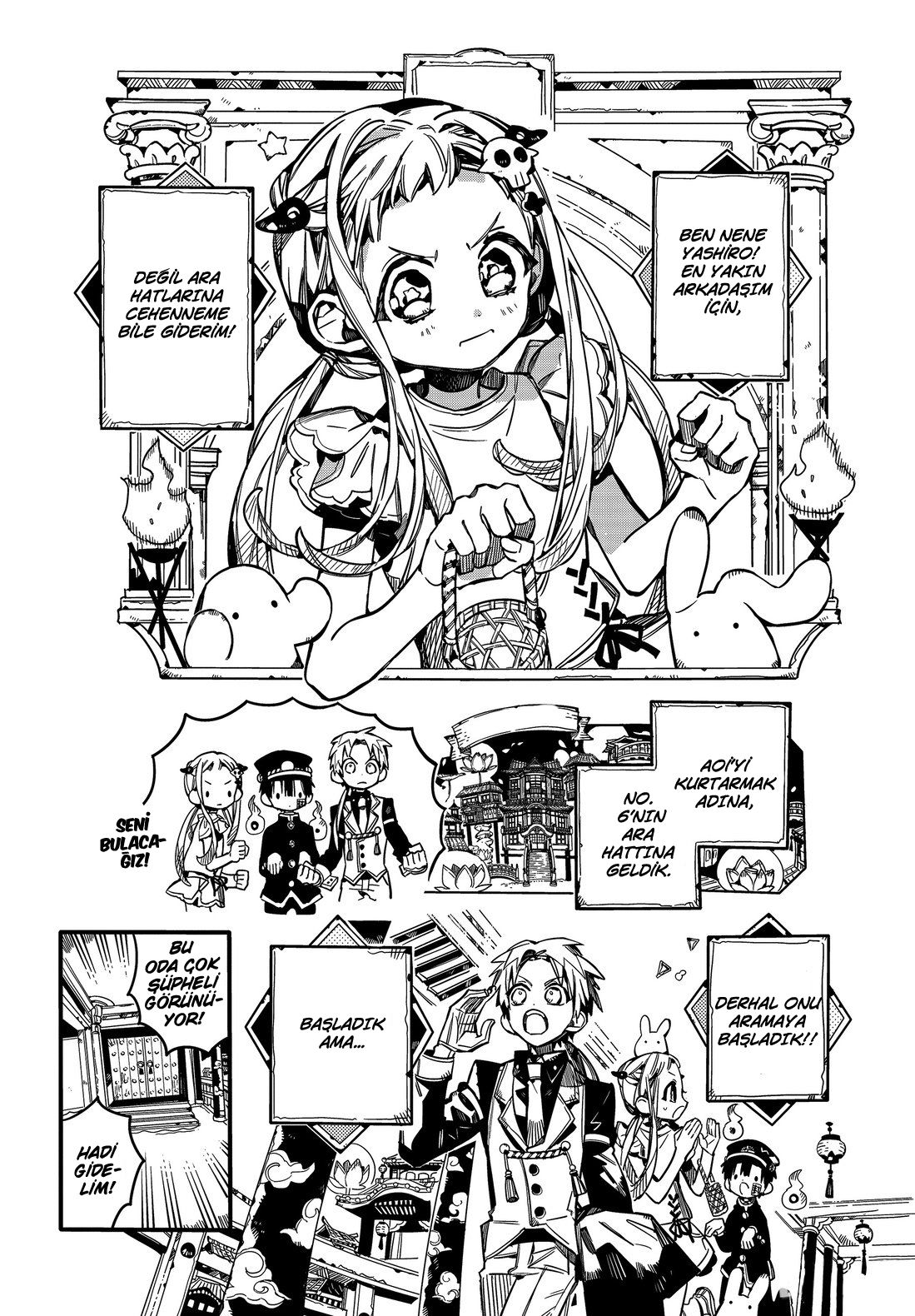 Read Toilet-bound Hanako-kun Türkçe Manga Oku - Güncel Bölümler Manga Online