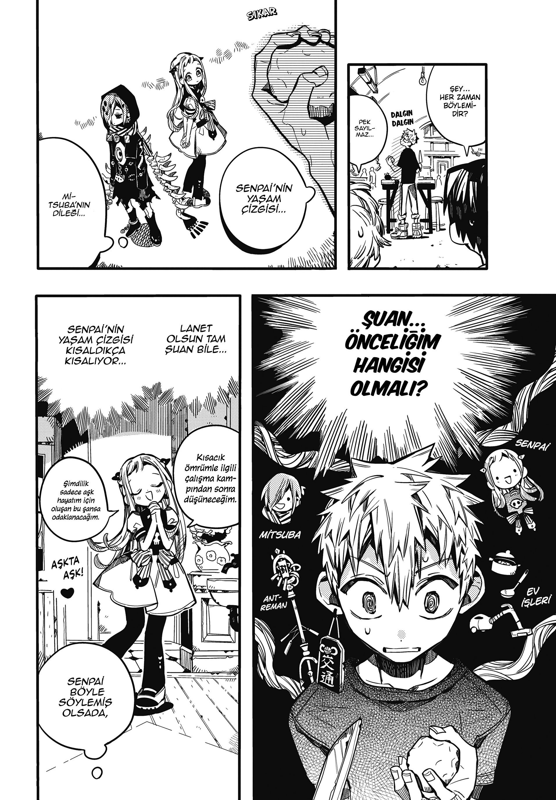 Read Toilet-bound Hanako-kun Türkçe Manga Oku - Güncel Bölümler Manga Online