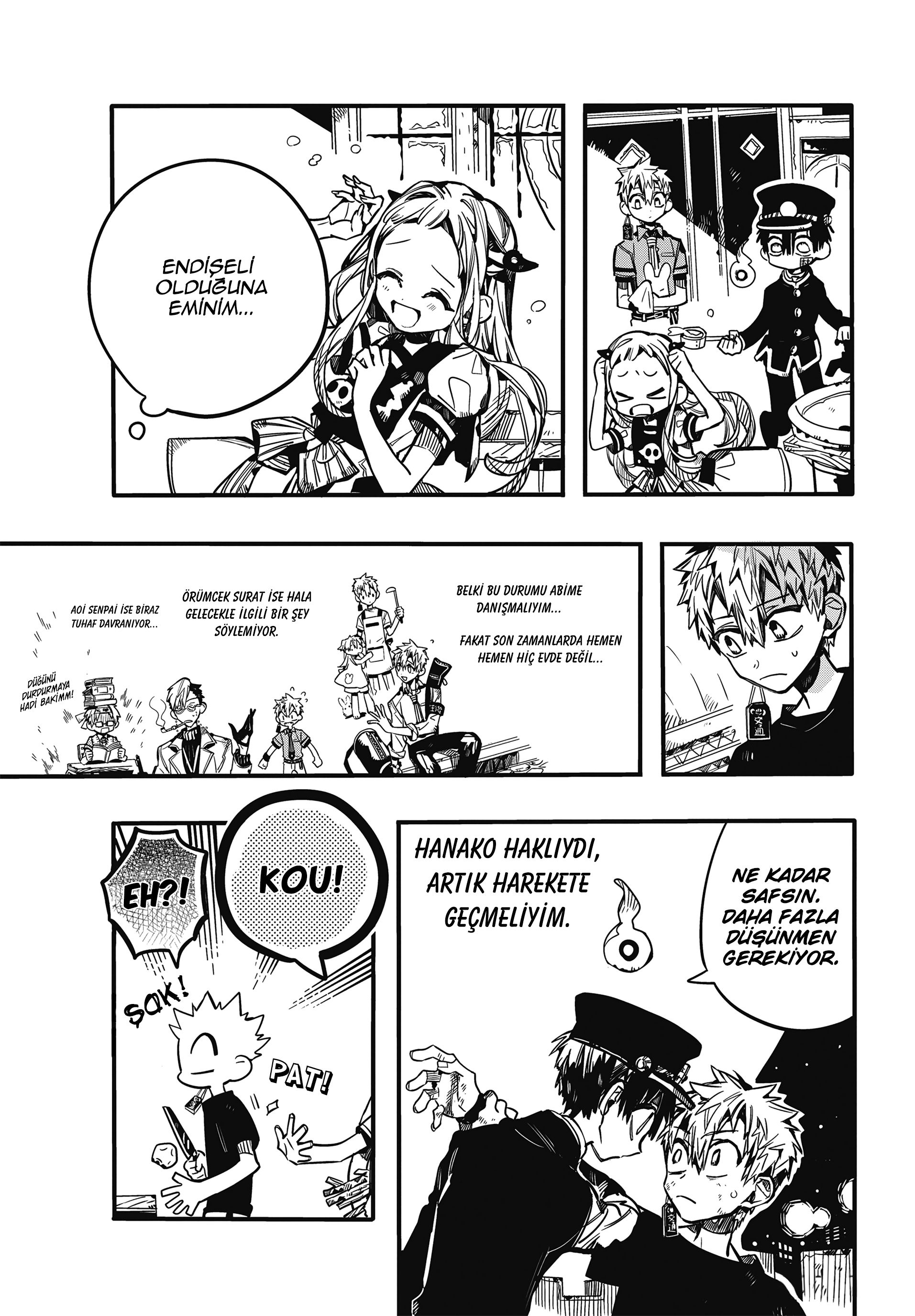 Read Toilet-bound Hanako-kun Türkçe Manga Oku - Güncel Bölümler Manga Online