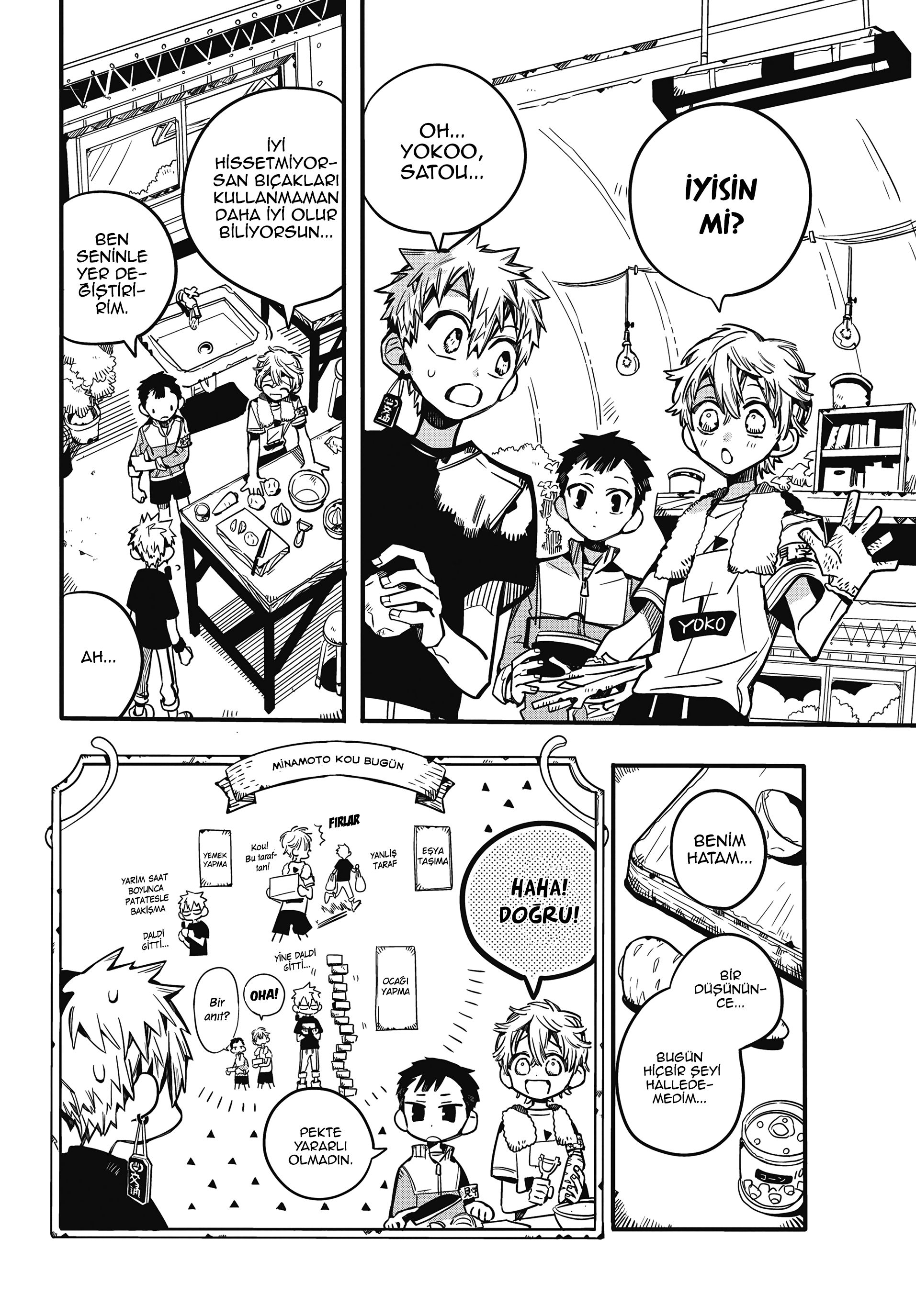 Read Toilet-bound Hanako-kun Türkçe Manga Oku - Güncel Bölümler Manga Online