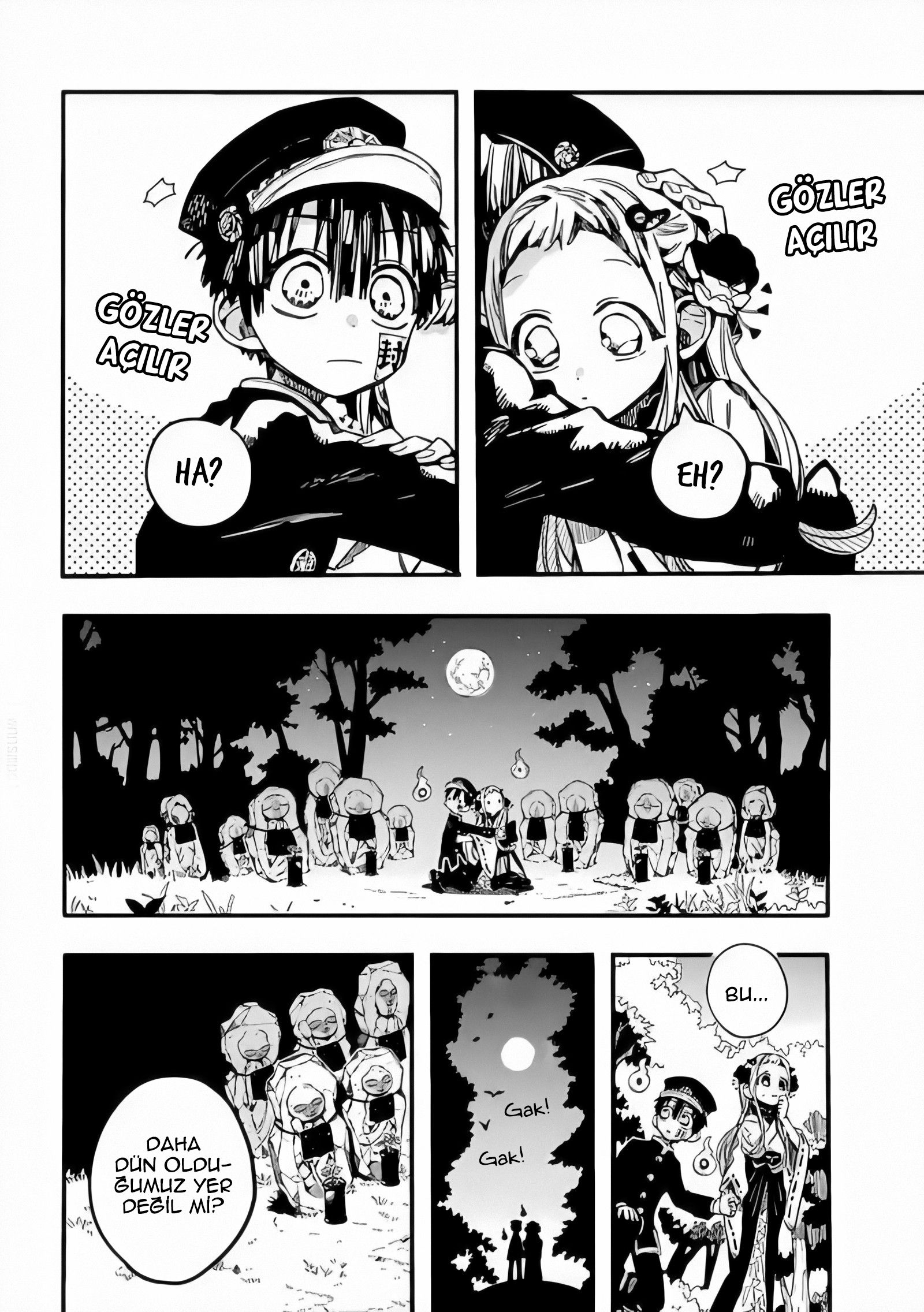Read Toilet-bound Hanako-kun Türkçe Manga Oku - Güncel Bölümler Manga Online