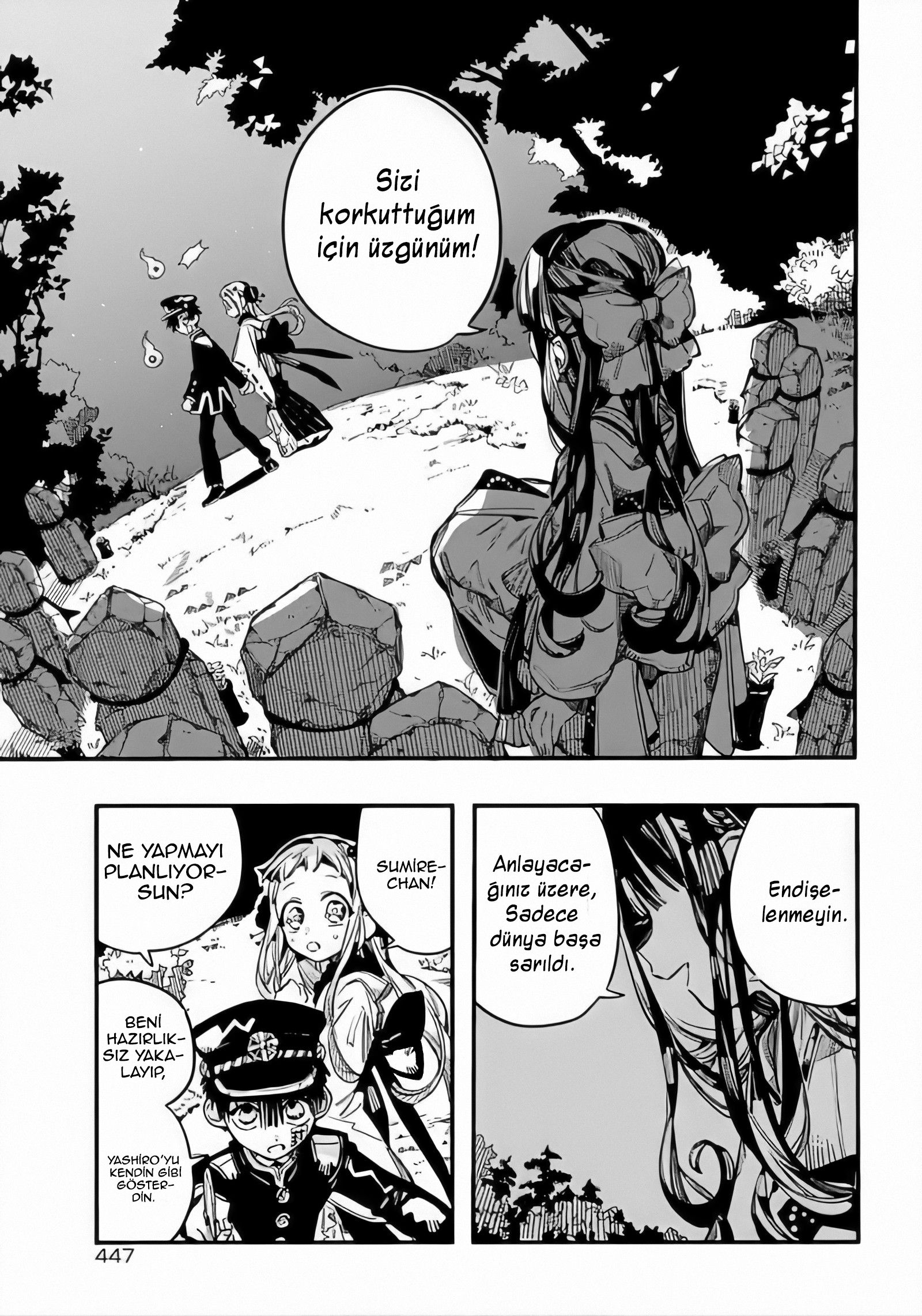 Read Toilet-bound Hanako-kun Türkçe Manga Oku - Güncel Bölümler Manga Online