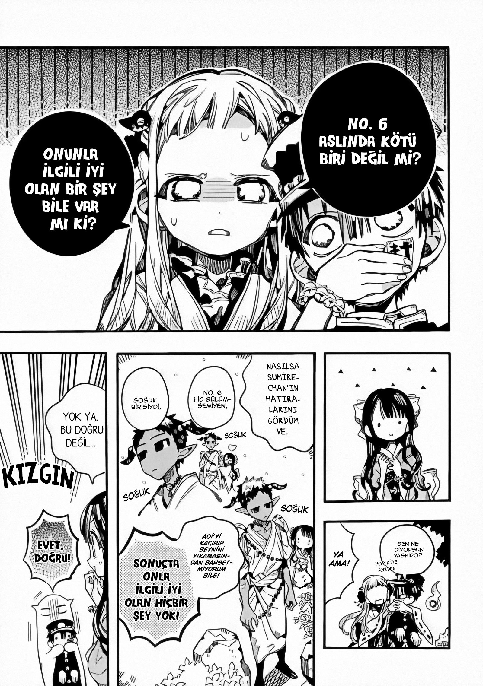 Read Toilet-bound Hanako-kun Türkçe Manga Oku - Güncel Bölümler Manga Online