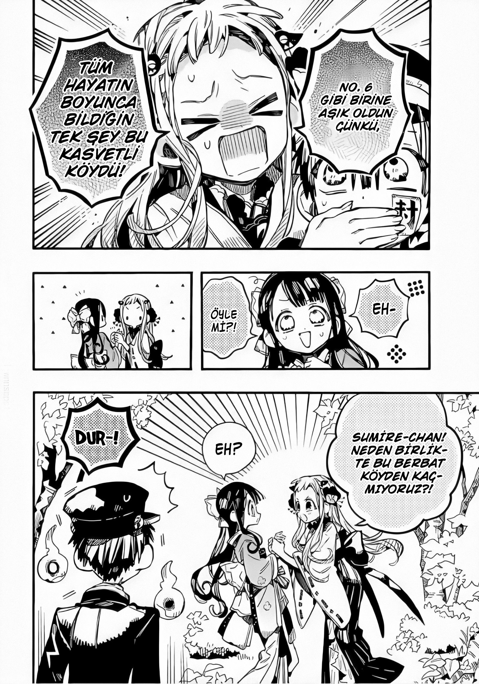 Read Toilet-bound Hanako-kun Türkçe Manga Oku - Güncel Bölümler Manga Online