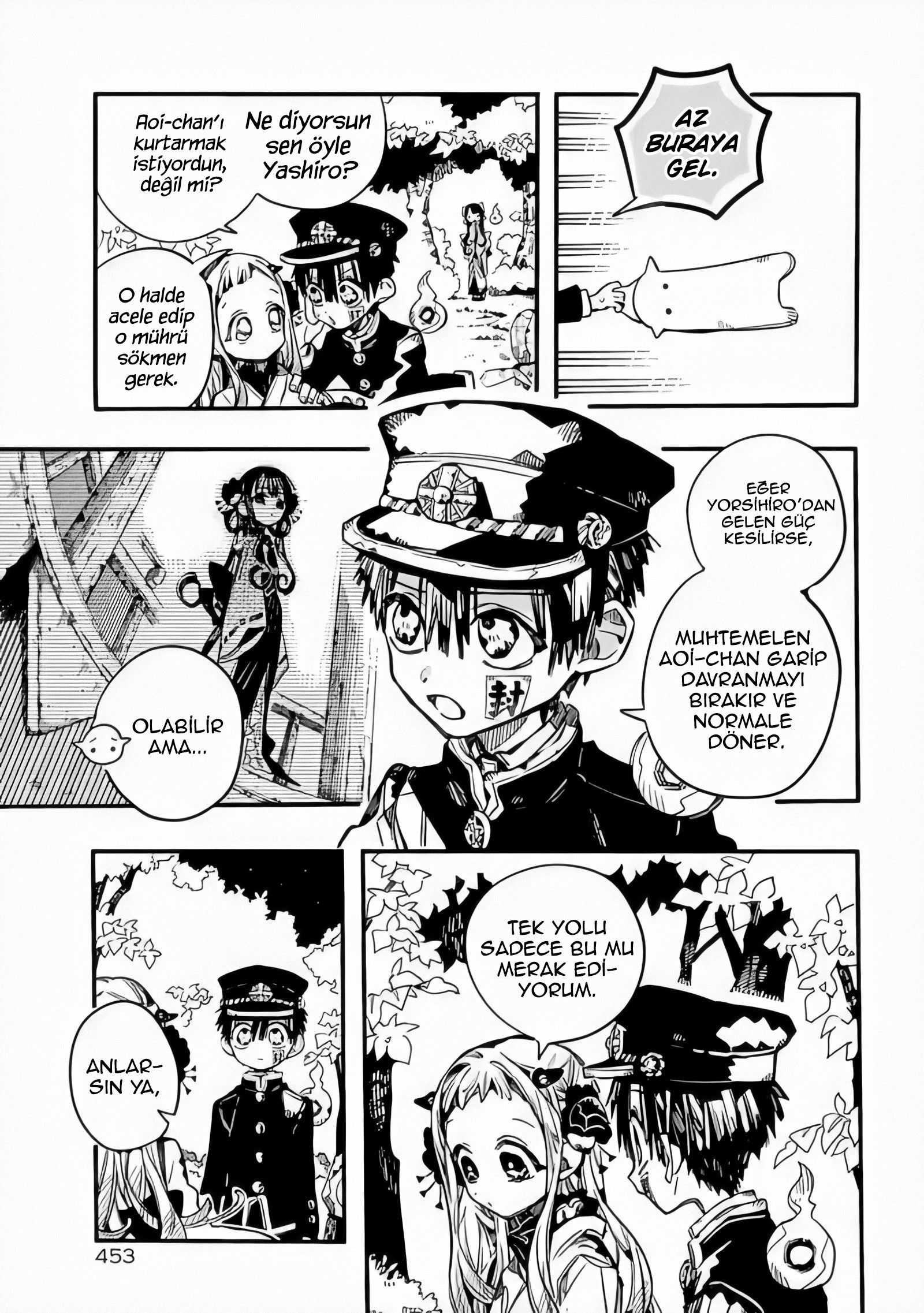 Read Toilet-bound Hanako-kun Türkçe Manga Oku - Güncel Bölümler Manga Online