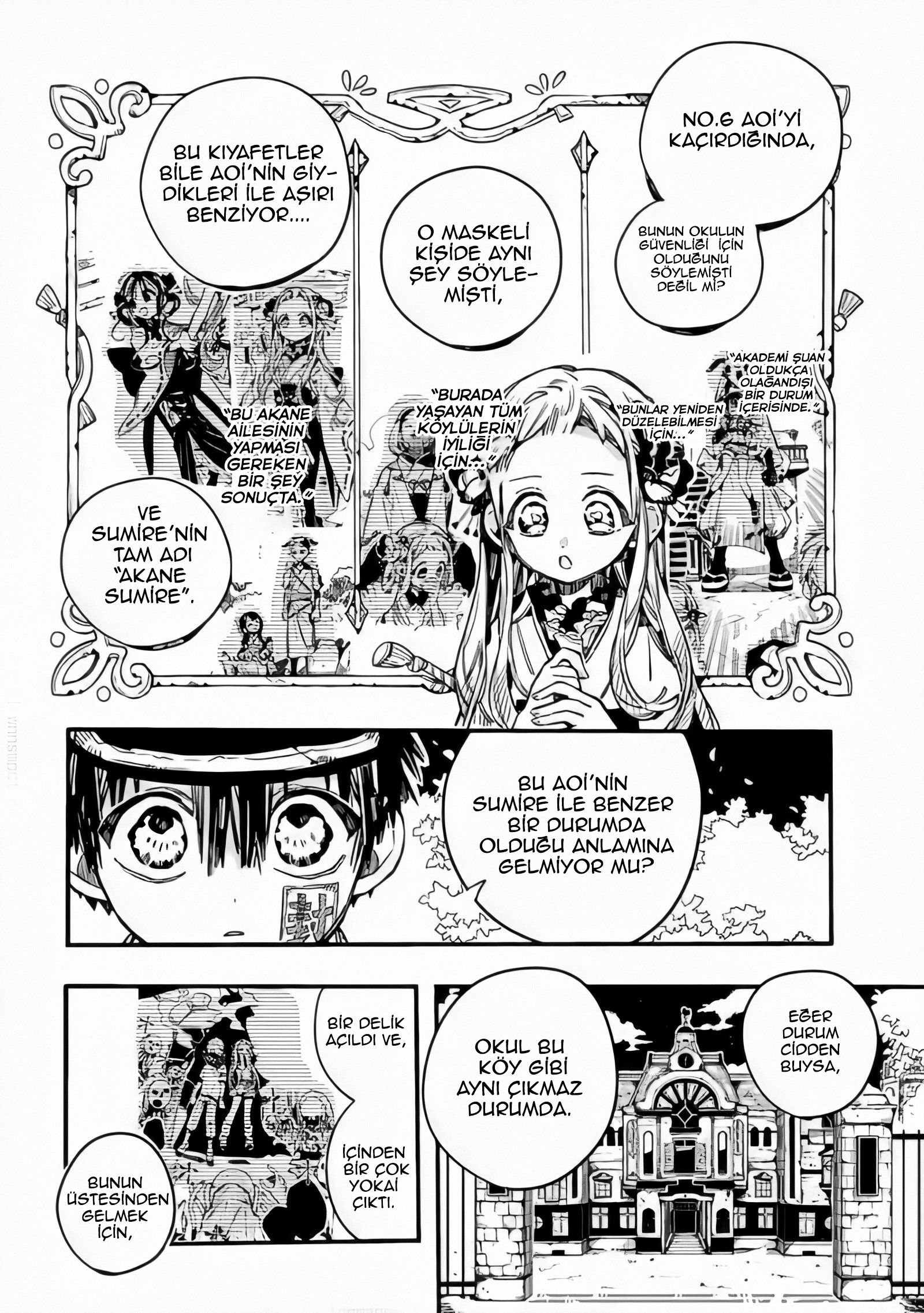 Read Toilet-bound Hanako-kun Türkçe Manga Oku - Güncel Bölümler Manga Online
