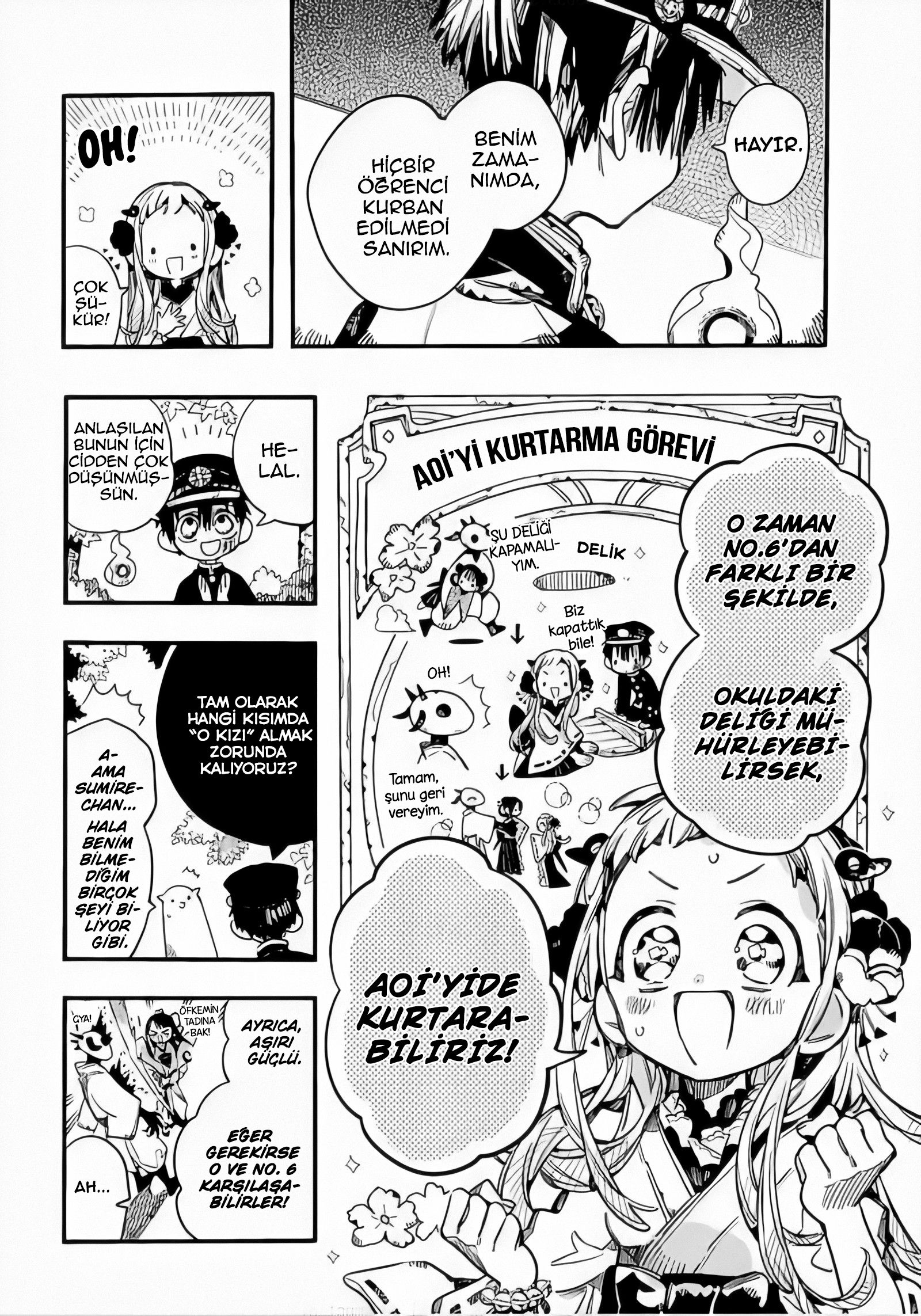 Read Toilet-bound Hanako-kun Türkçe Manga Oku - Güncel Bölümler Manga Online