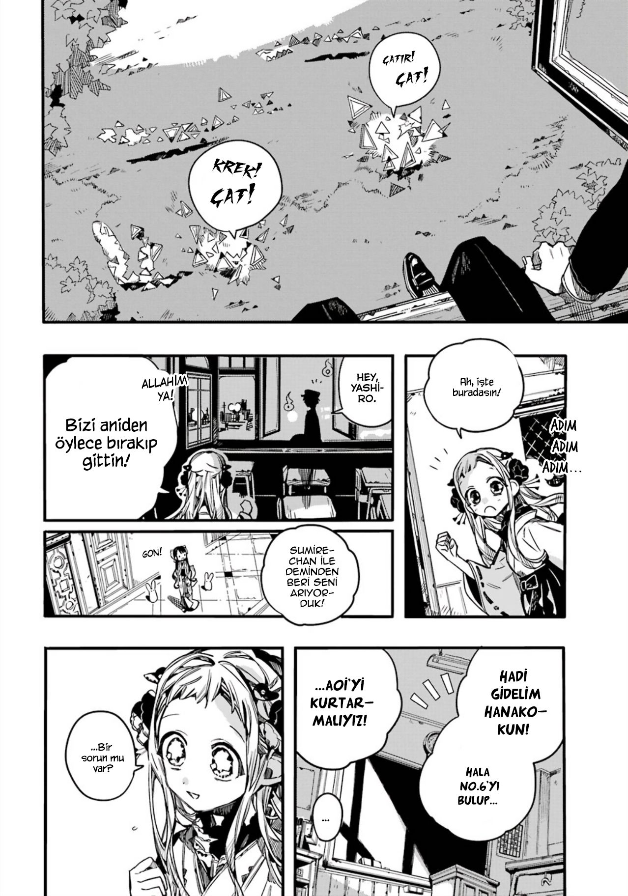 Read Toilet-bound Hanako-kun Türkçe Manga Oku - Güncel Bölümler Manga Online
