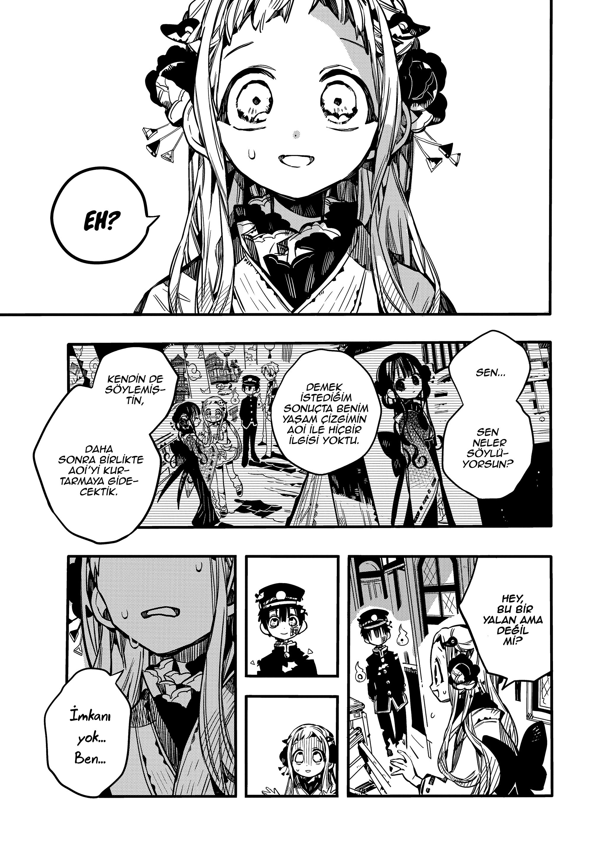 Read Toilet-bound Hanako-kun Türkçe Manga Oku - Güncel Bölümler Manga Online