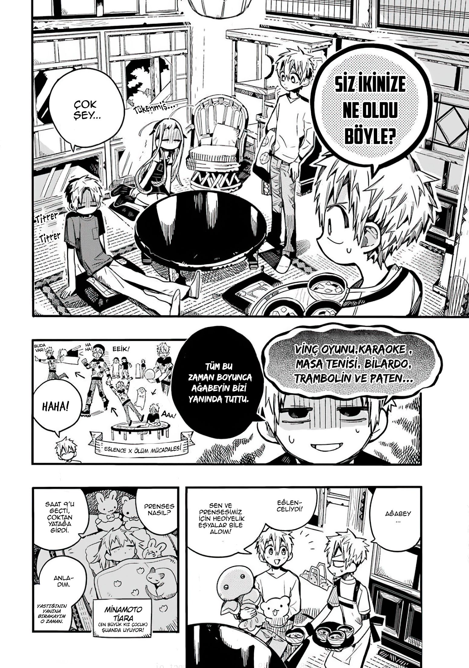 Read Toilet-bound Hanako-kun Türkçe Manga Oku - Güncel Bölümler Manga Online