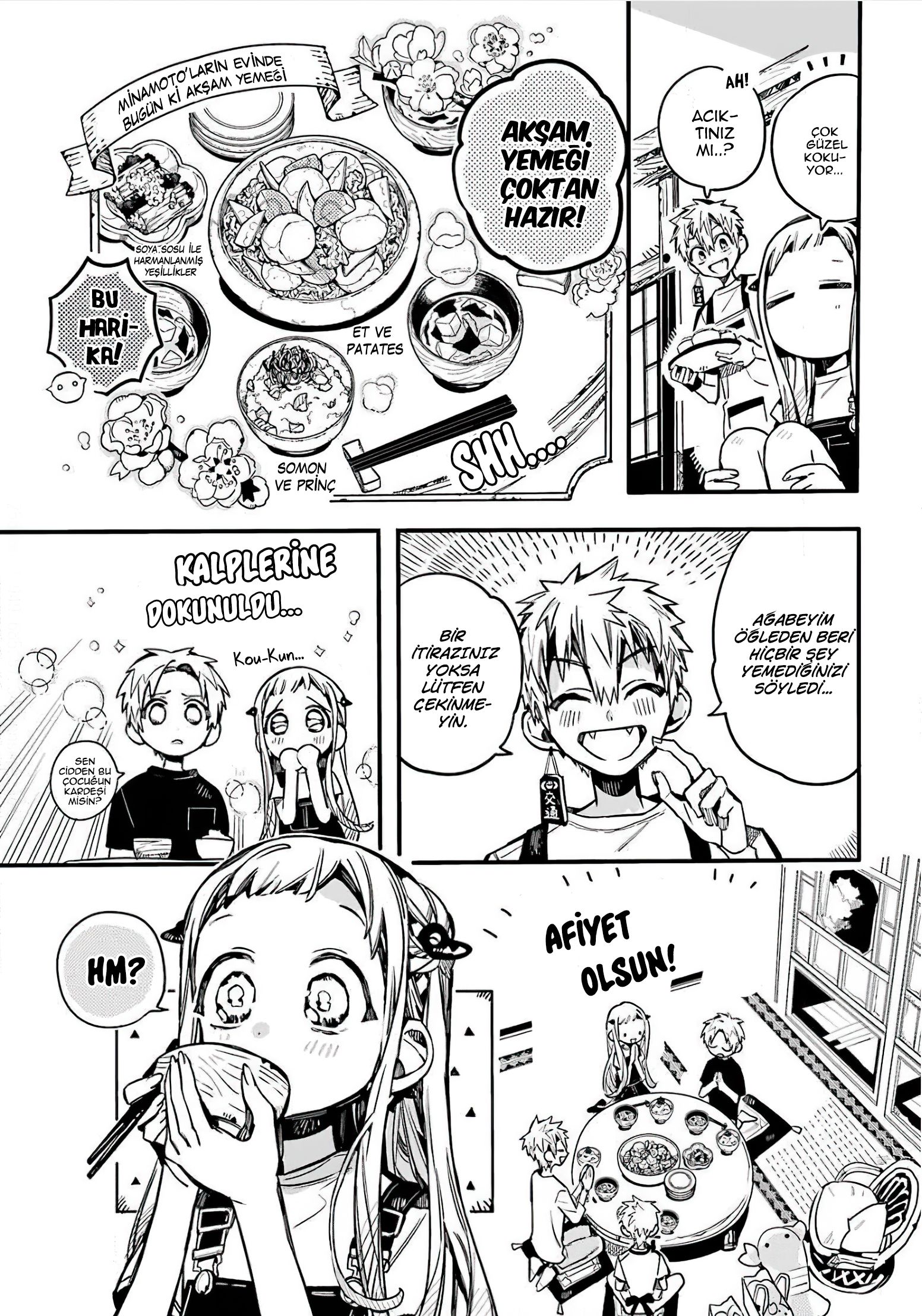 Read Toilet-bound Hanako-kun Türkçe Manga Oku - Güncel Bölümler Manga Online