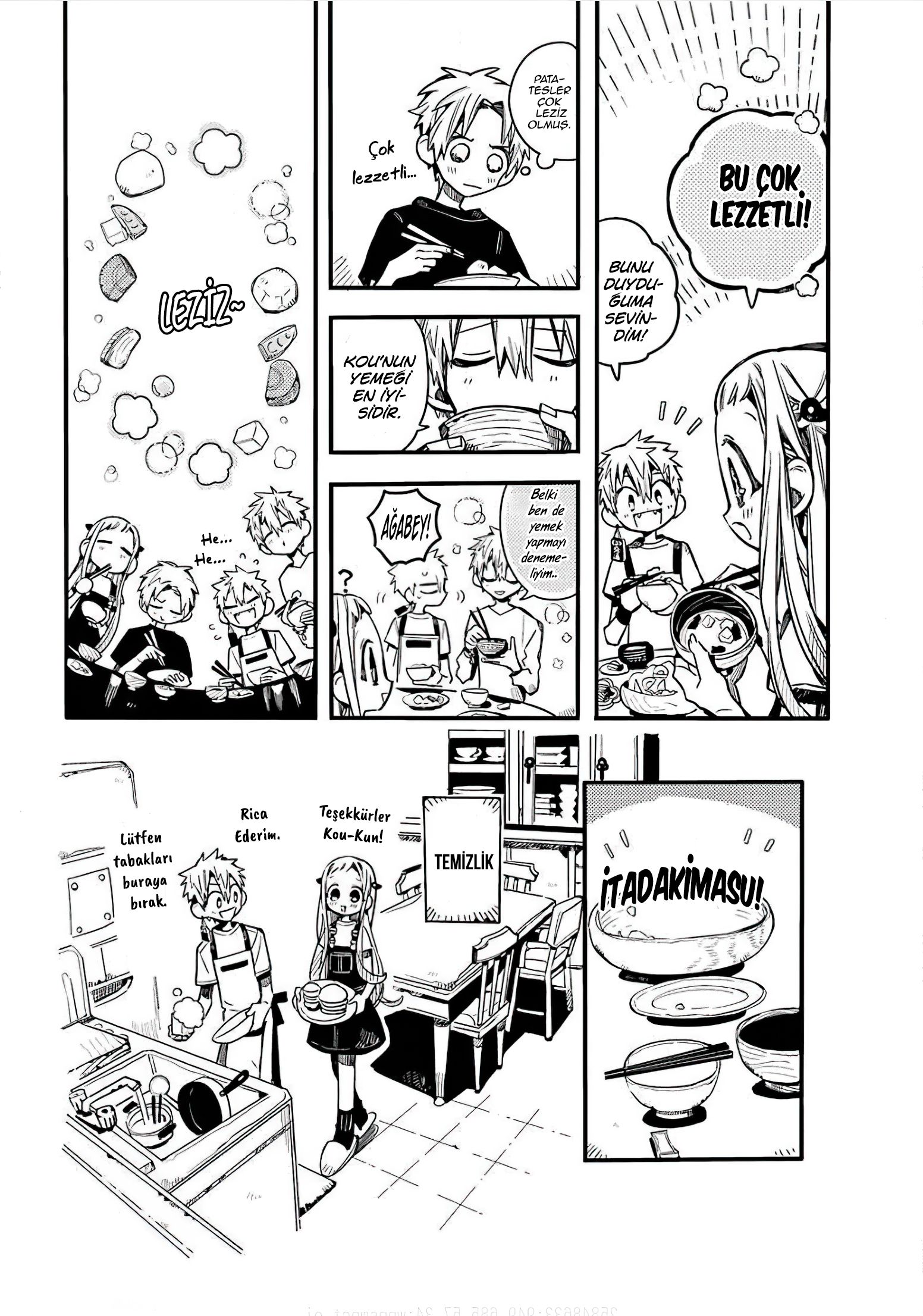 Read Toilet-bound Hanako-kun Türkçe Manga Oku - Güncel Bölümler Manga Online