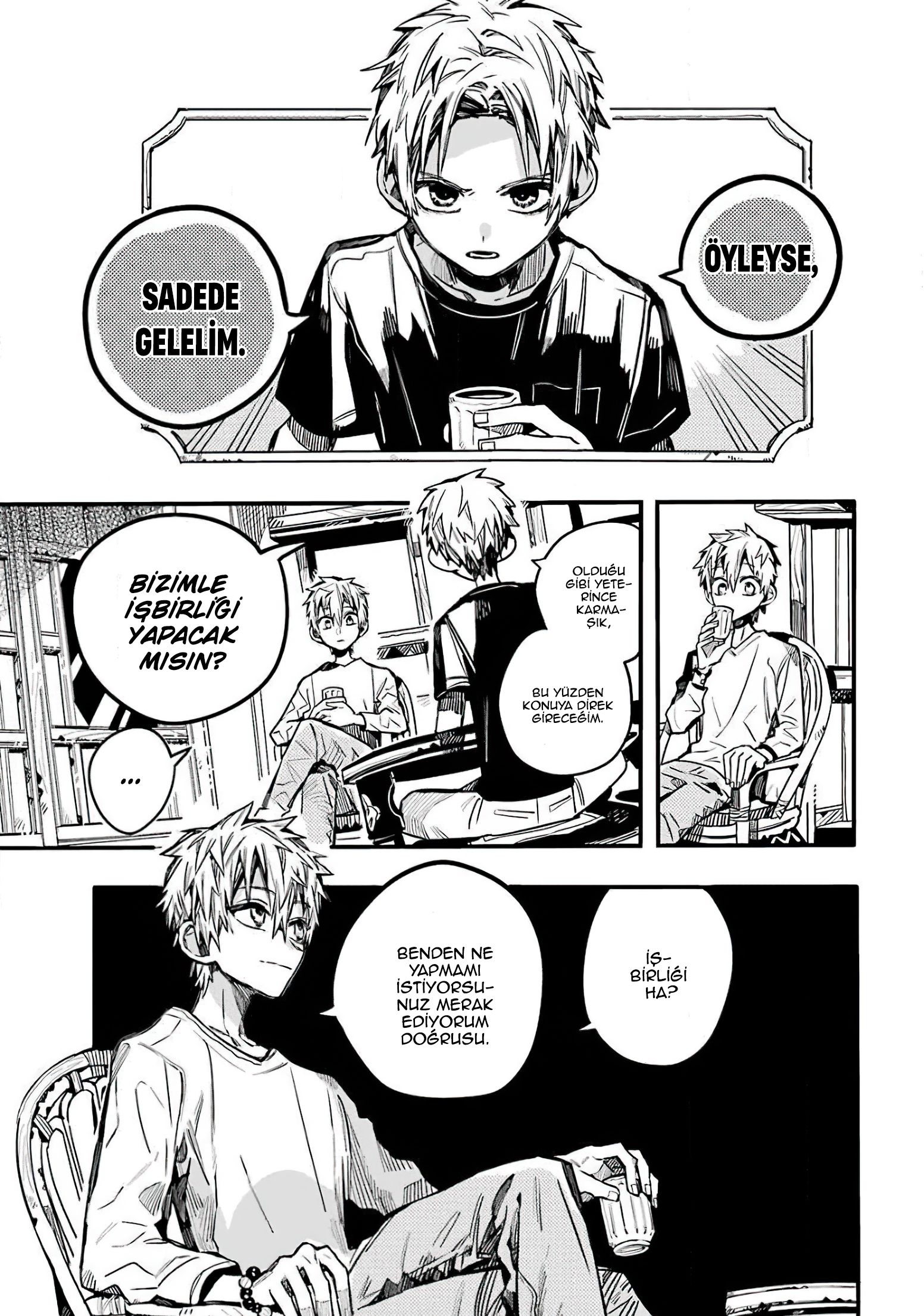 Read Toilet-bound Hanako-kun Türkçe Manga Oku - Güncel Bölümler Manga Online