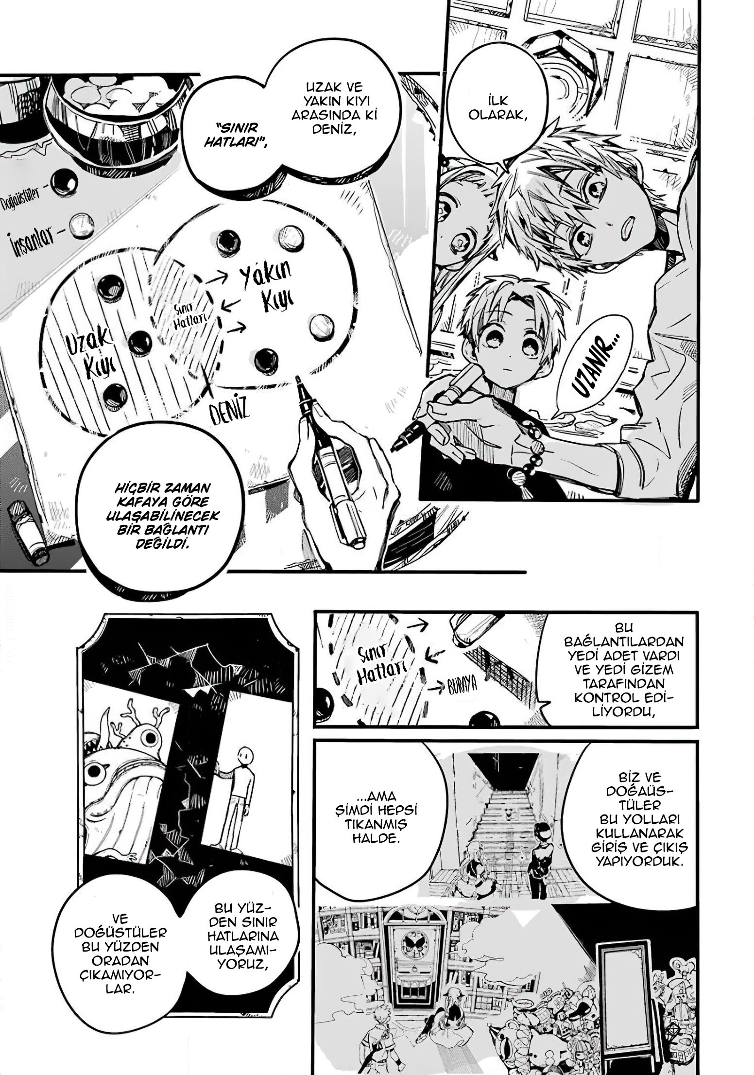Read Toilet-bound Hanako-kun Türkçe Manga Oku - Güncel Bölümler Manga Online