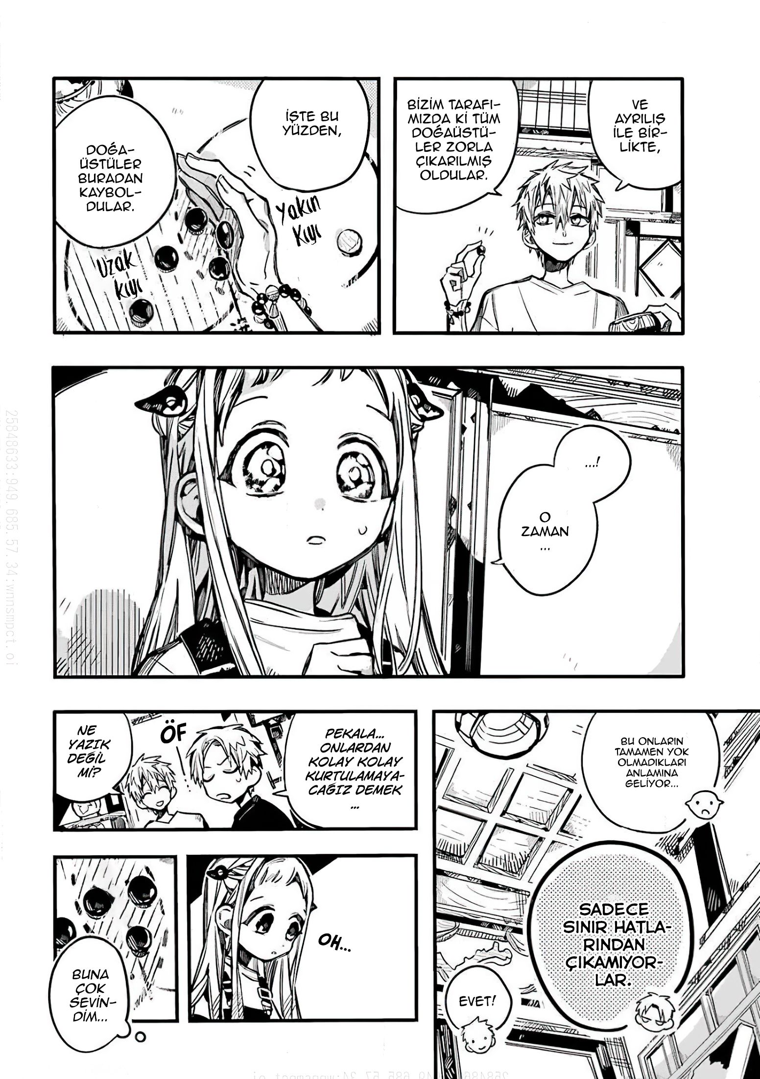 Read Toilet-bound Hanako-kun Türkçe Manga Oku - Güncel Bölümler Manga Online