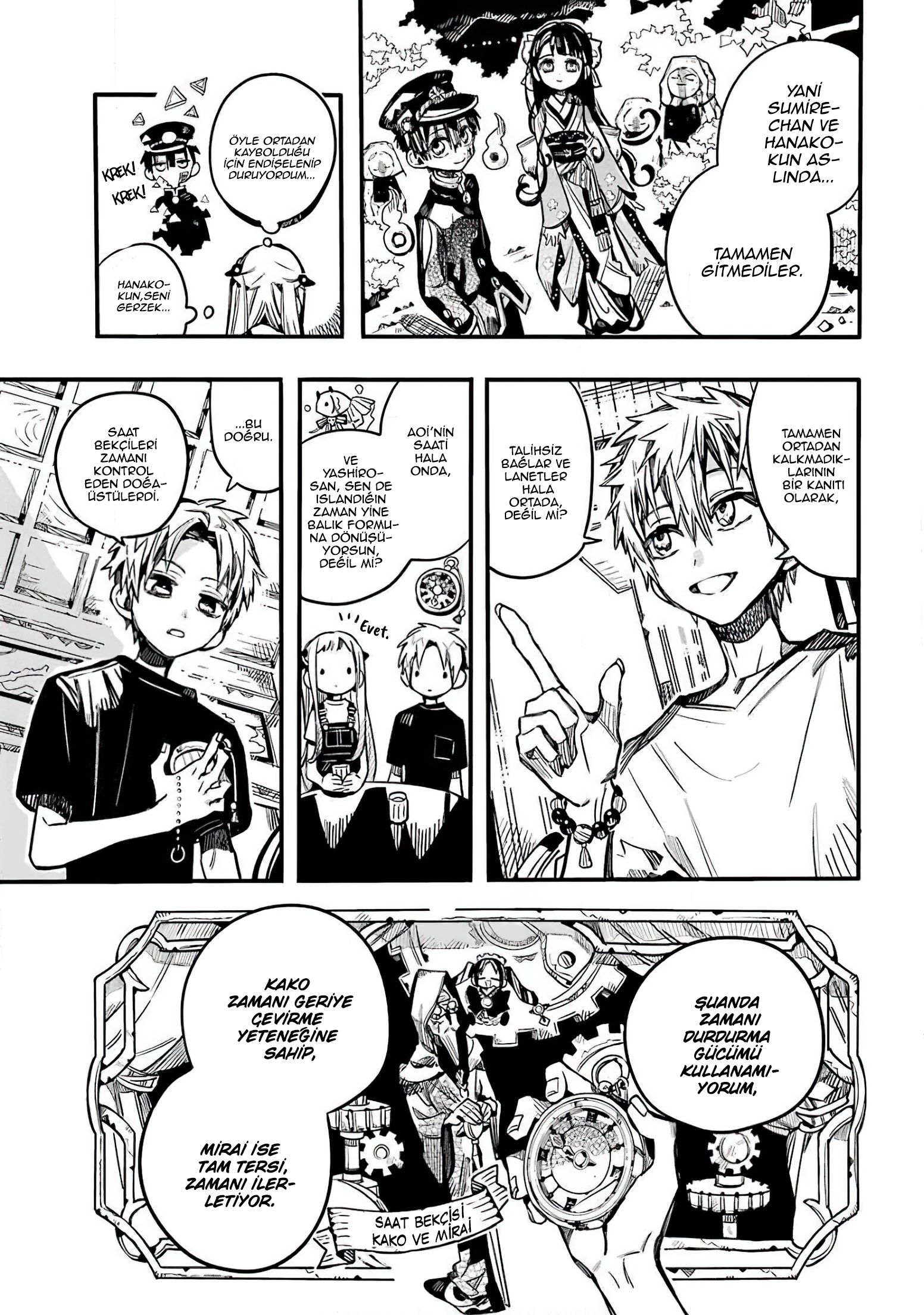 Read Toilet-bound Hanako-kun Türkçe Manga Oku - Güncel Bölümler Manga Online