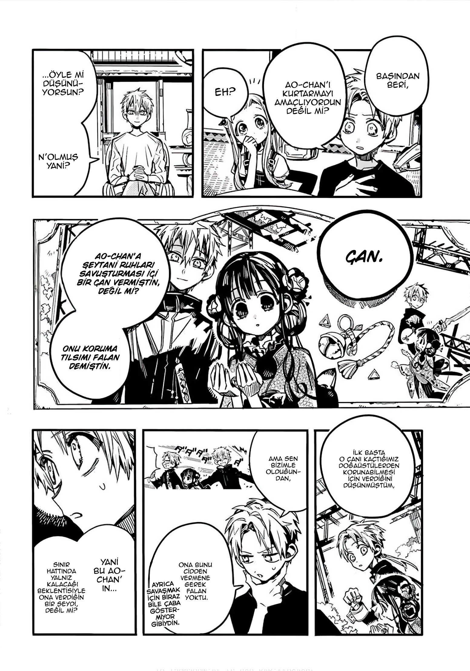 Read Toilet-bound Hanako-kun Türkçe Manga Oku - Güncel Bölümler Manga Online