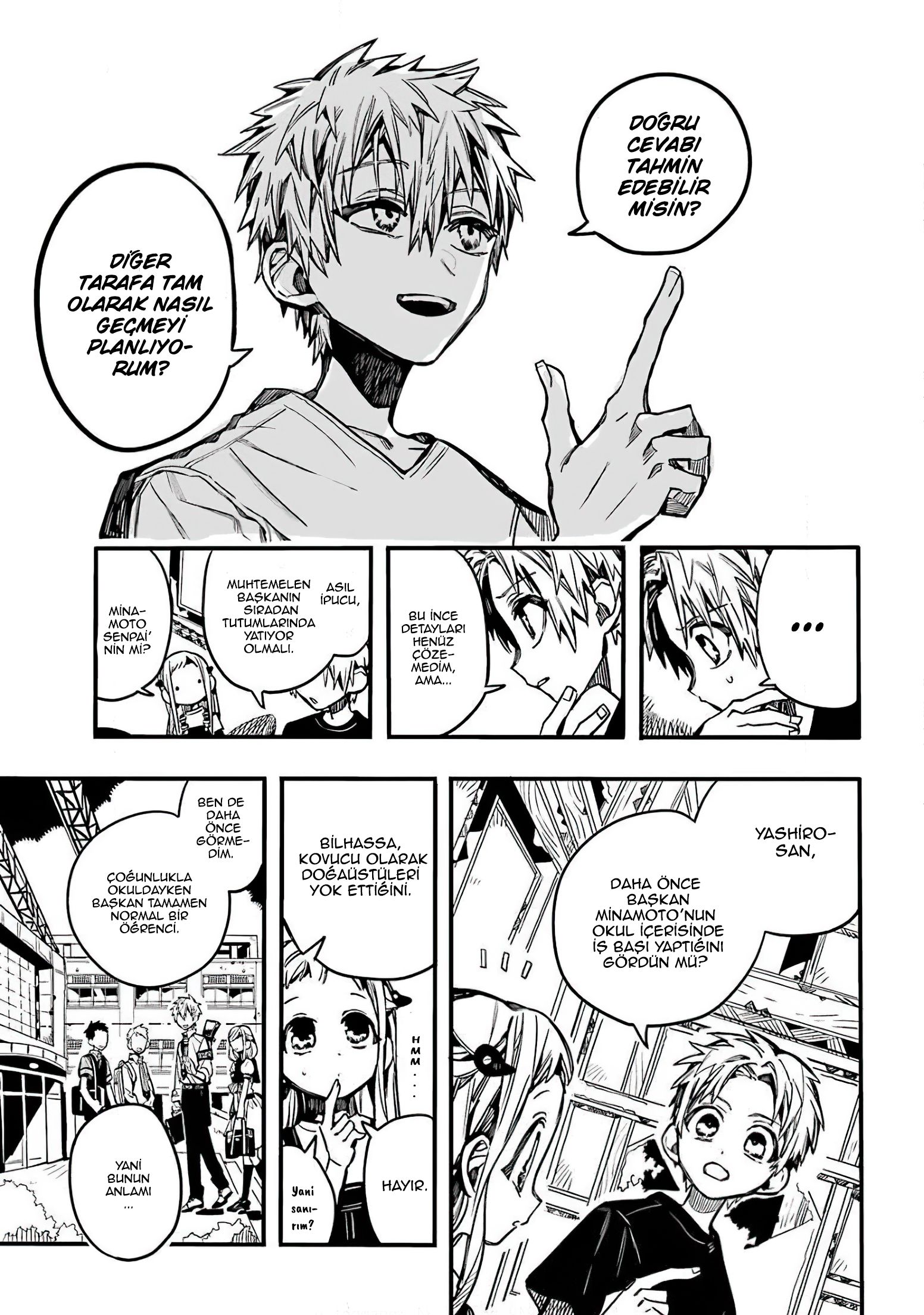 Read Toilet-bound Hanako-kun Türkçe Manga Oku - Güncel Bölümler Manga Online