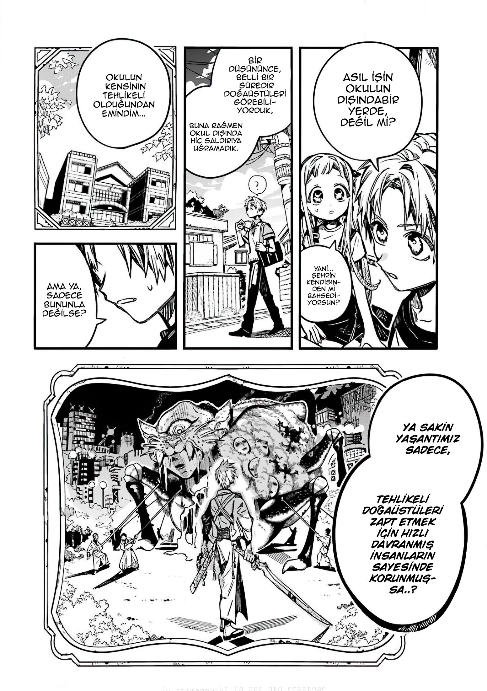 Read Toilet-bound Hanako-kun Türkçe Manga Oku - Güncel Bölümler Manga Online