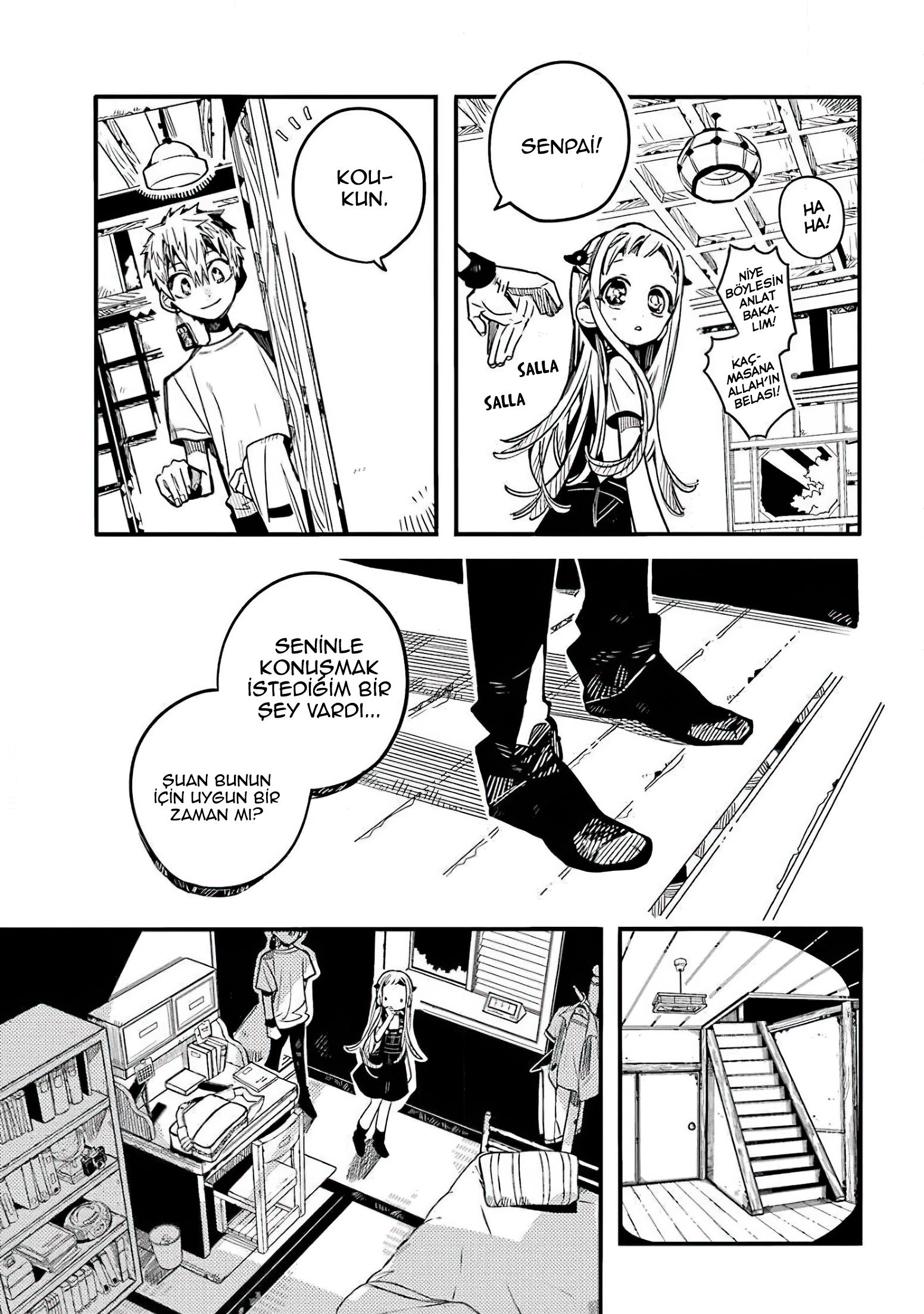 Read Toilet-bound Hanako-kun Türkçe Manga Oku - Güncel Bölümler Manga Online