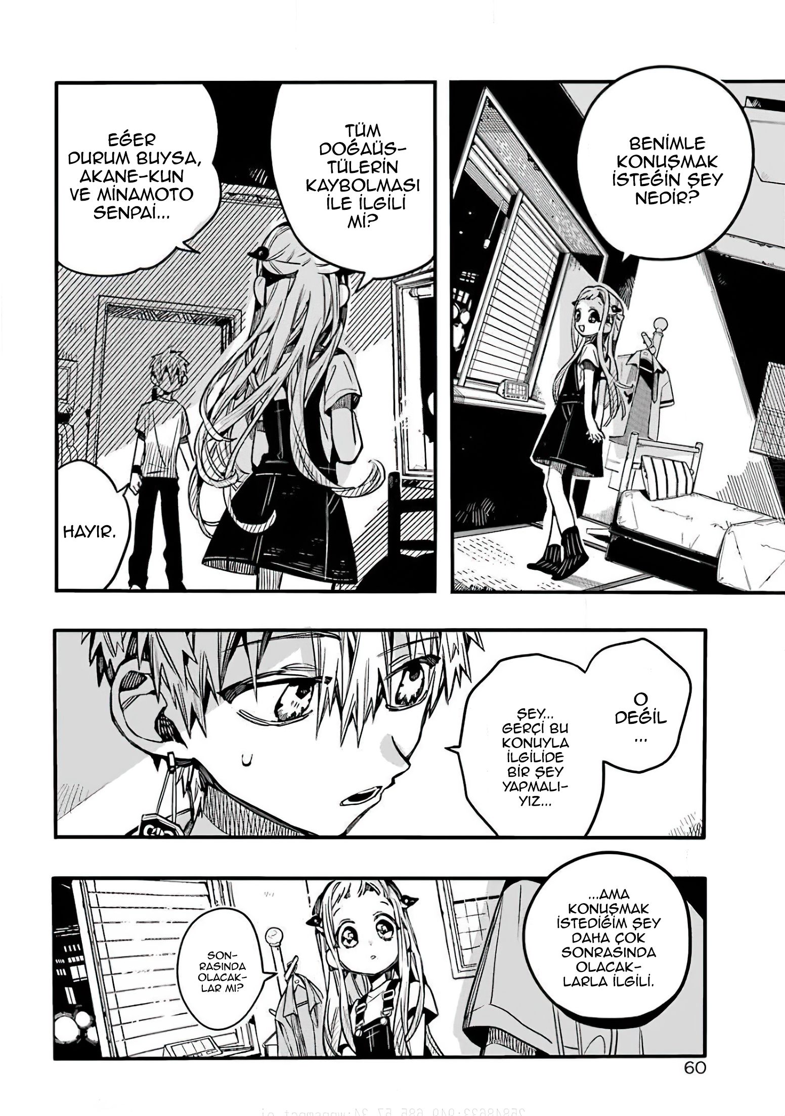 Read Toilet-bound Hanako-kun Türkçe Manga Oku - Güncel Bölümler Manga Online
