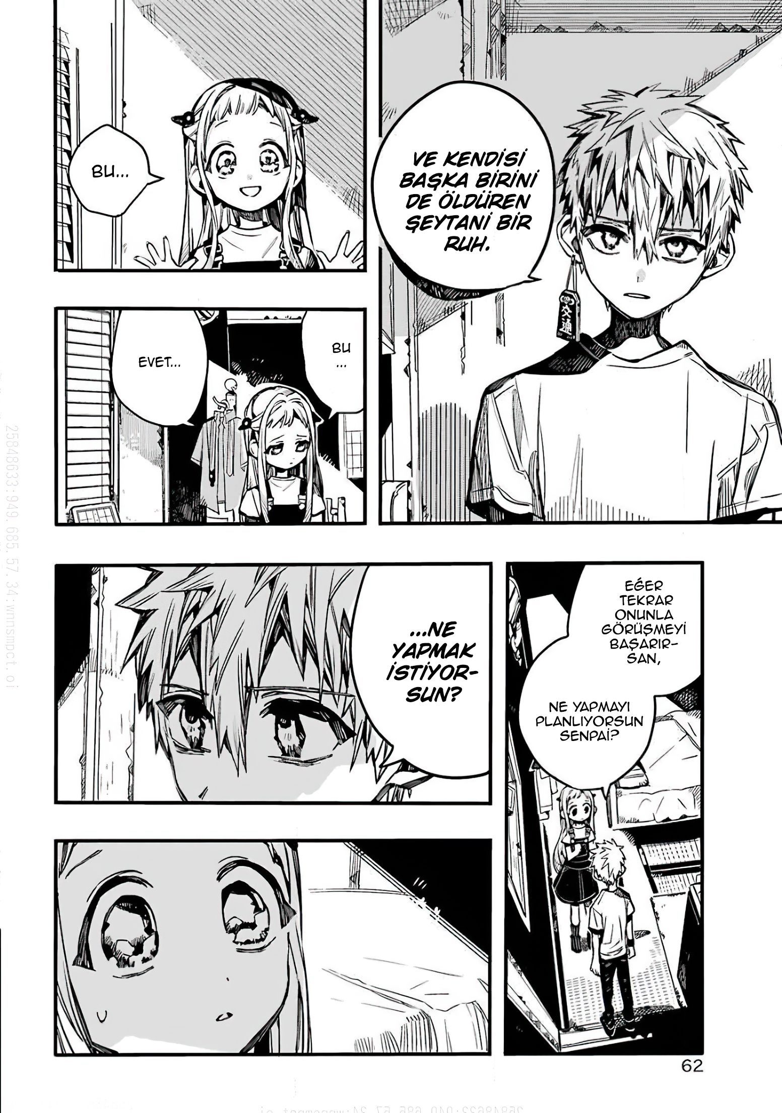 Read Toilet-bound Hanako-kun Türkçe Manga Oku - Güncel Bölümler Manga Online