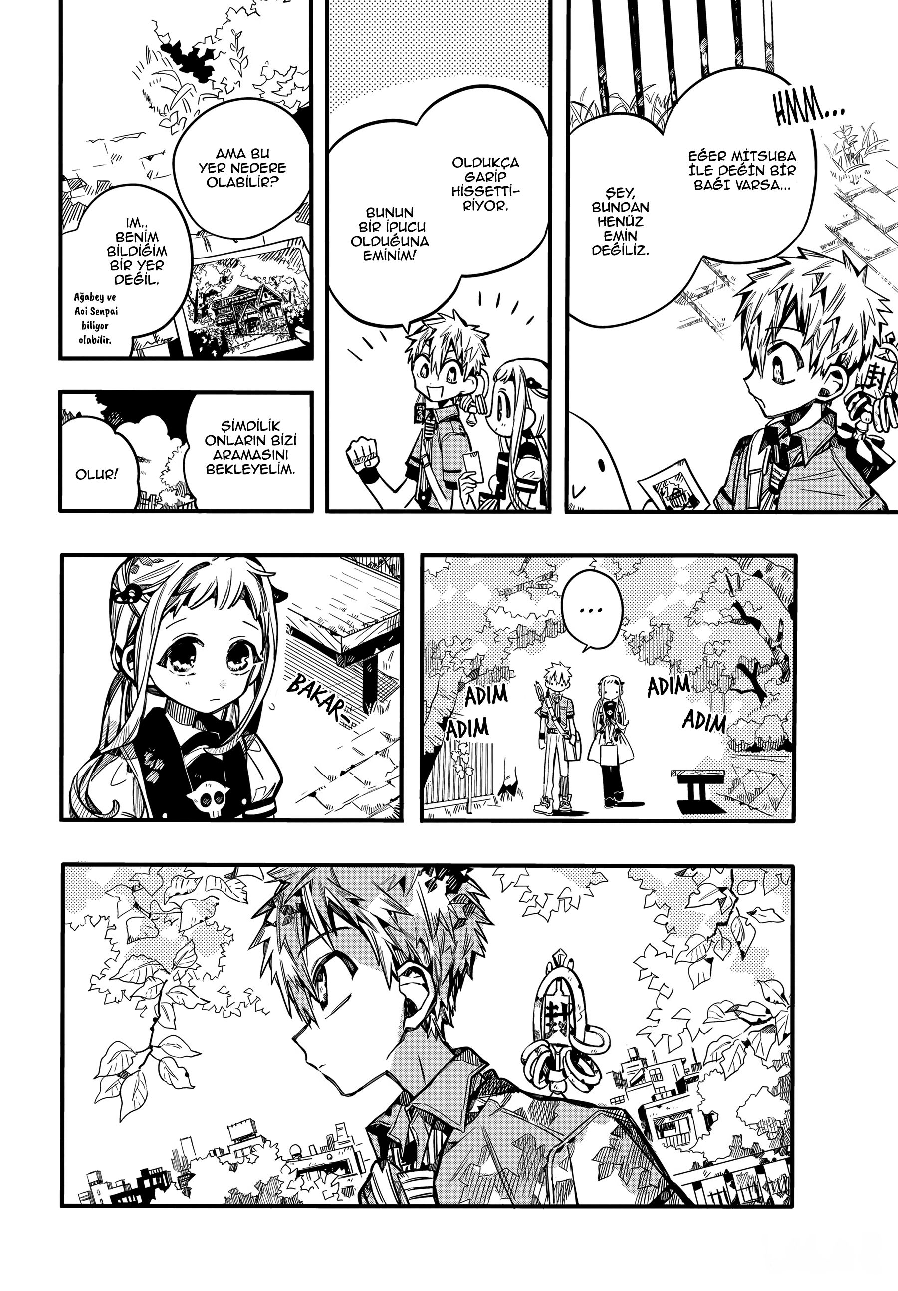 Read Toilet-bound Hanako-kun Türkçe Manga Oku - Güncel Bölümler Manga Online
