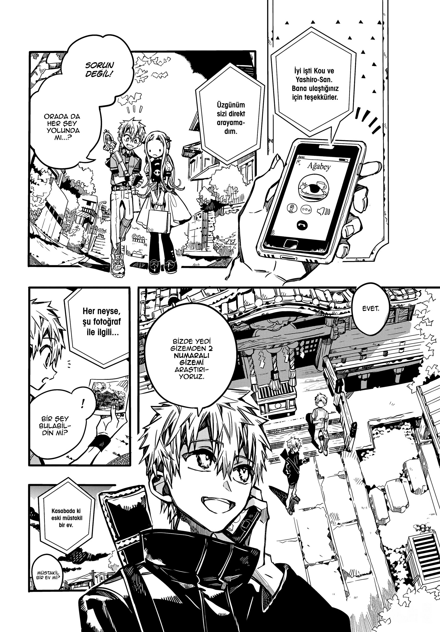 Read Toilet-bound Hanako-kun Türkçe Manga Oku - Güncel Bölümler Manga Online