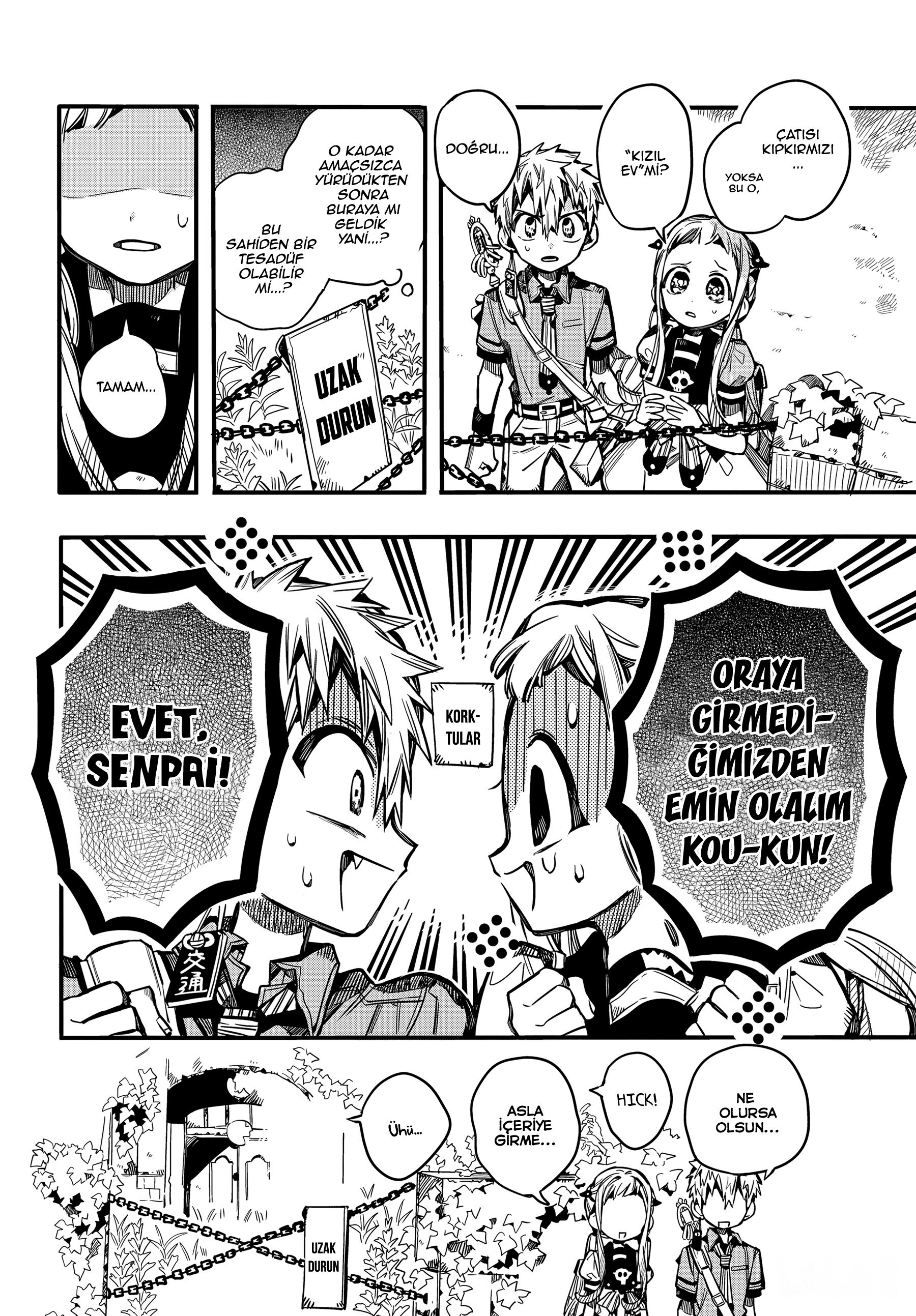 Read Toilet-bound Hanako-kun Türkçe Manga Oku - Güncel Bölümler Manga Online