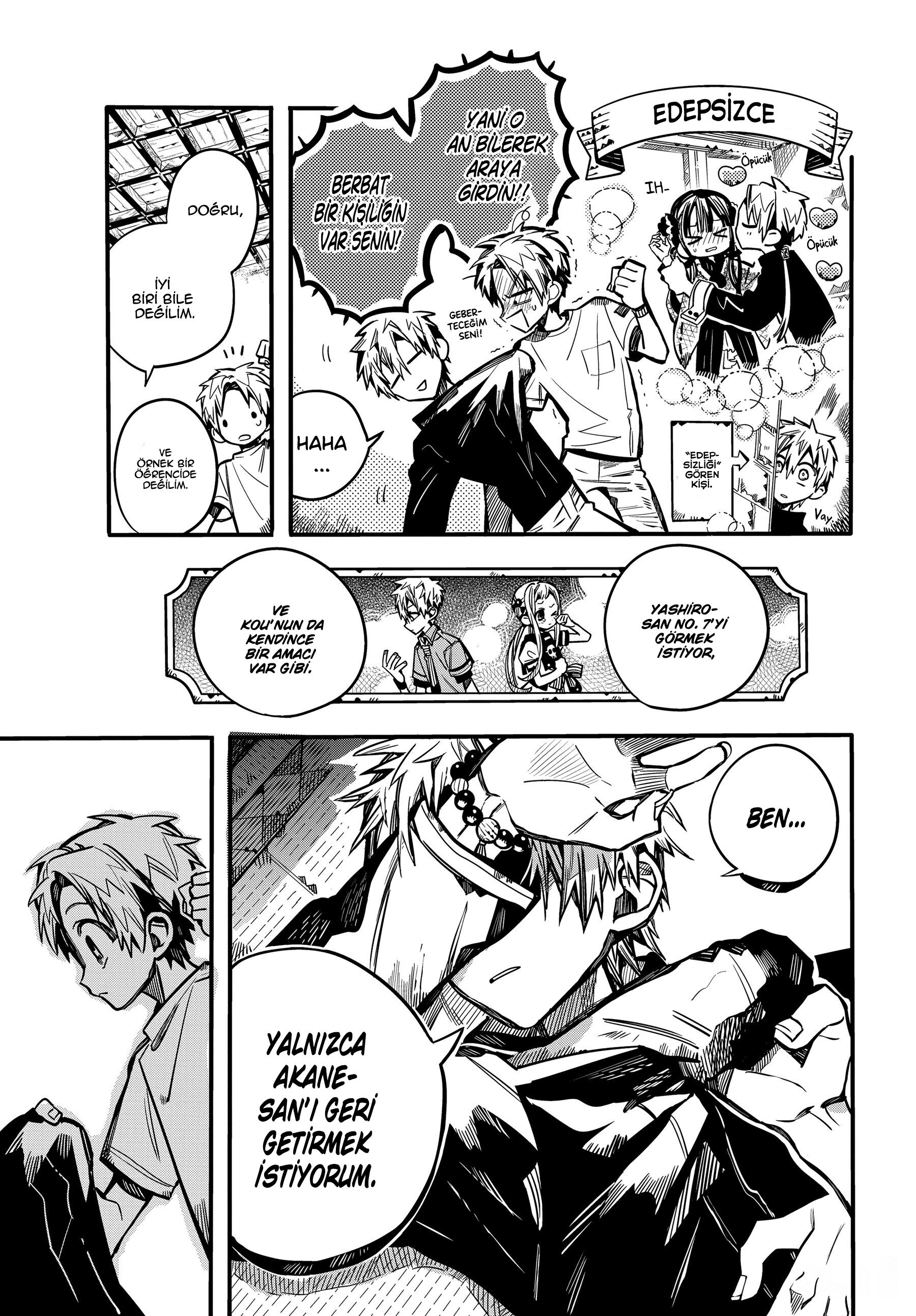 Read Toilet-bound Hanako-kun Türkçe Manga Oku - Güncel Bölümler Manga Online